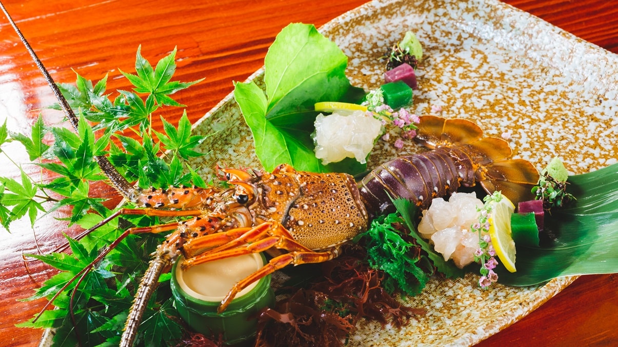 Lobster sashimi