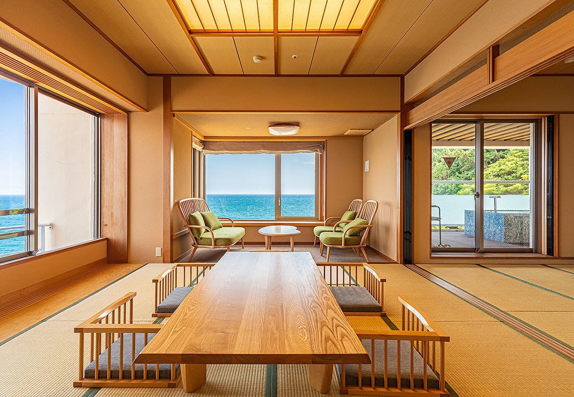 Guest room with open-air bath I type (non-smoking)