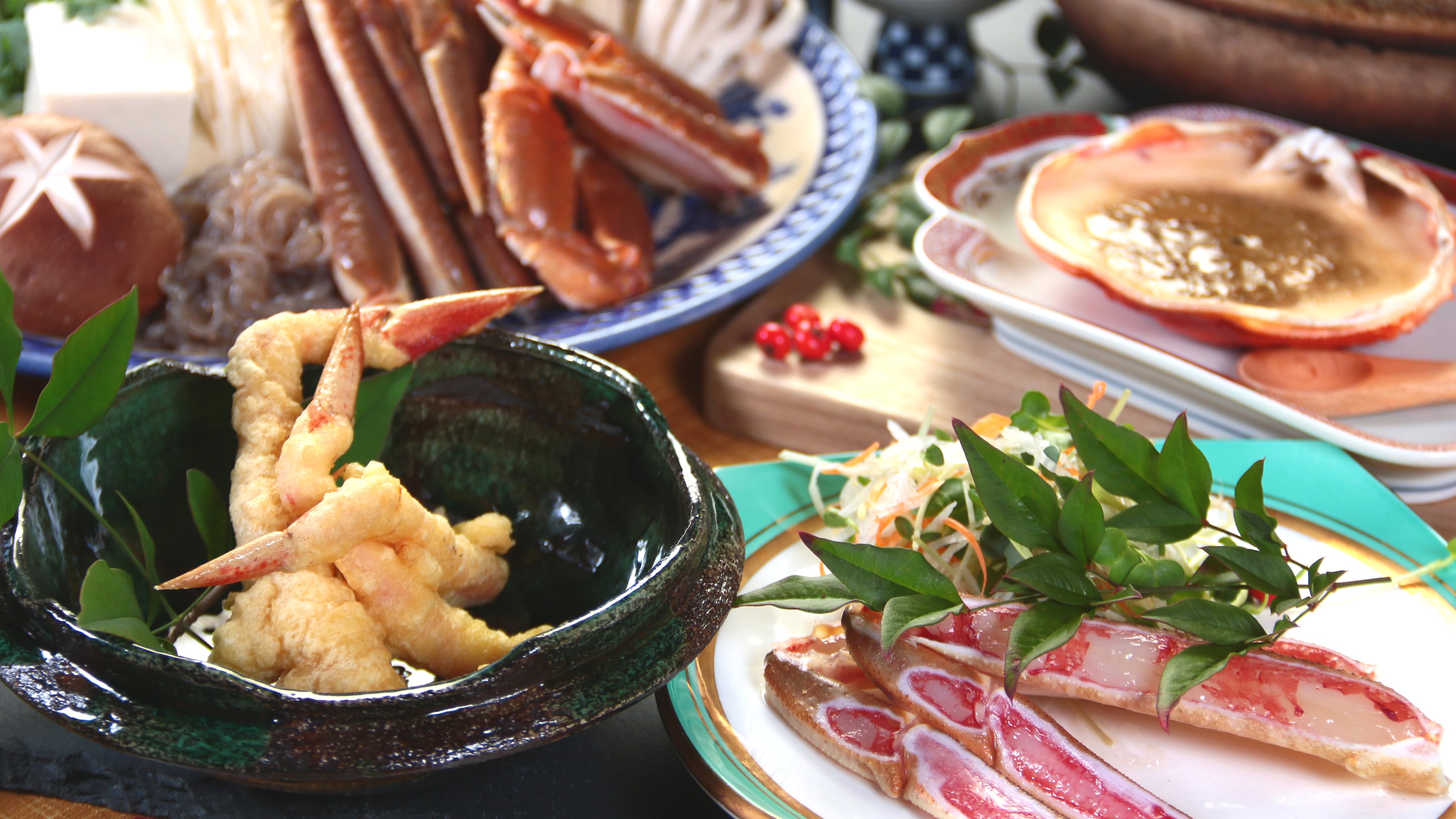 [Hidangan lengkap kepiting] -Nikmati cita rasa musim dingin Laut Jepang-