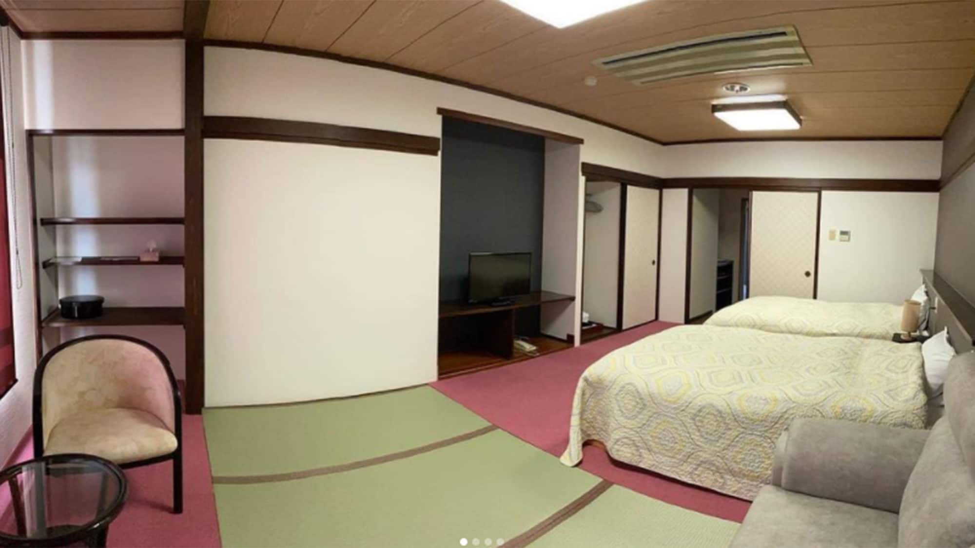 4楼 海景日西式客房（禁烟）