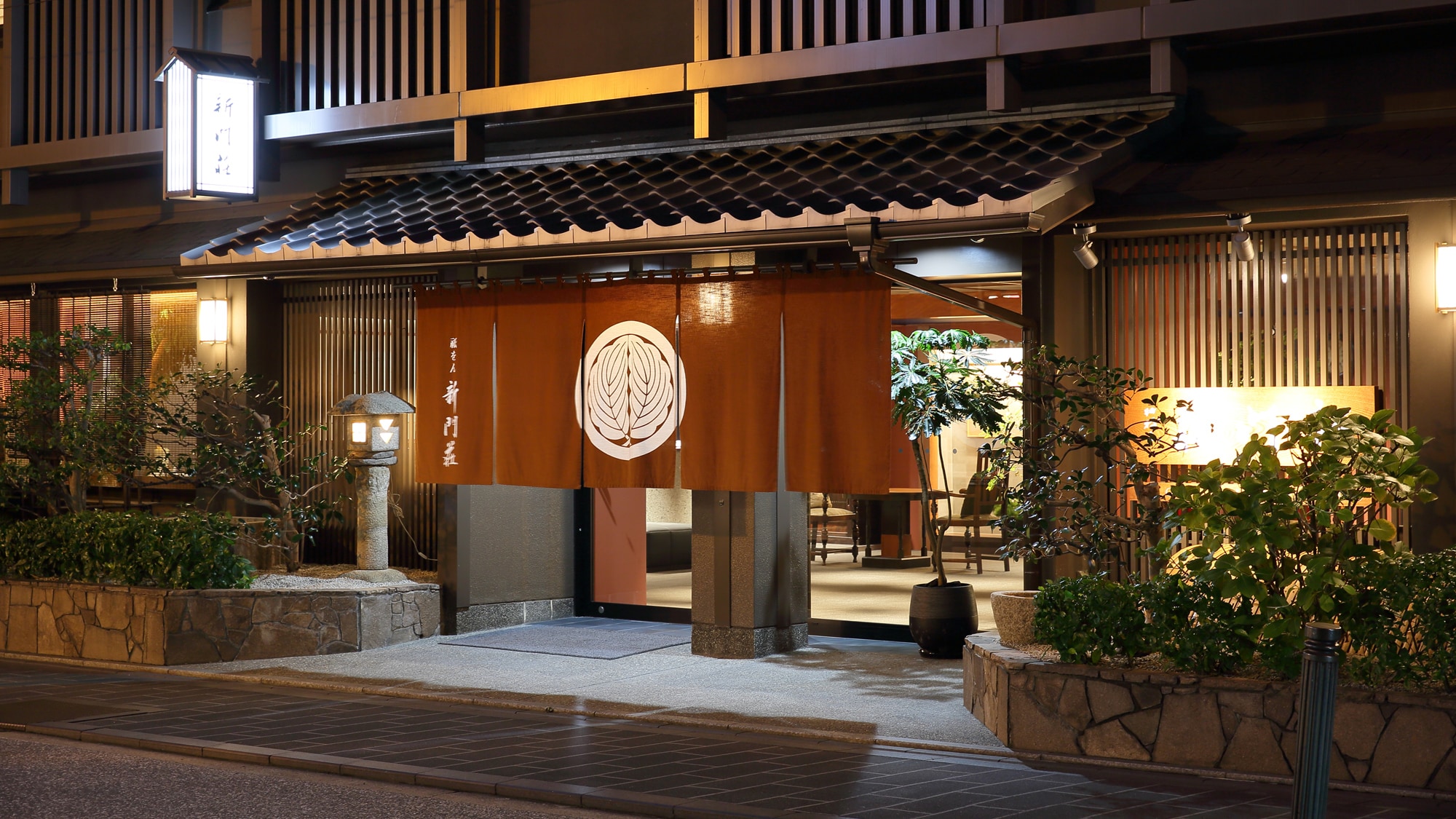 Night entrance