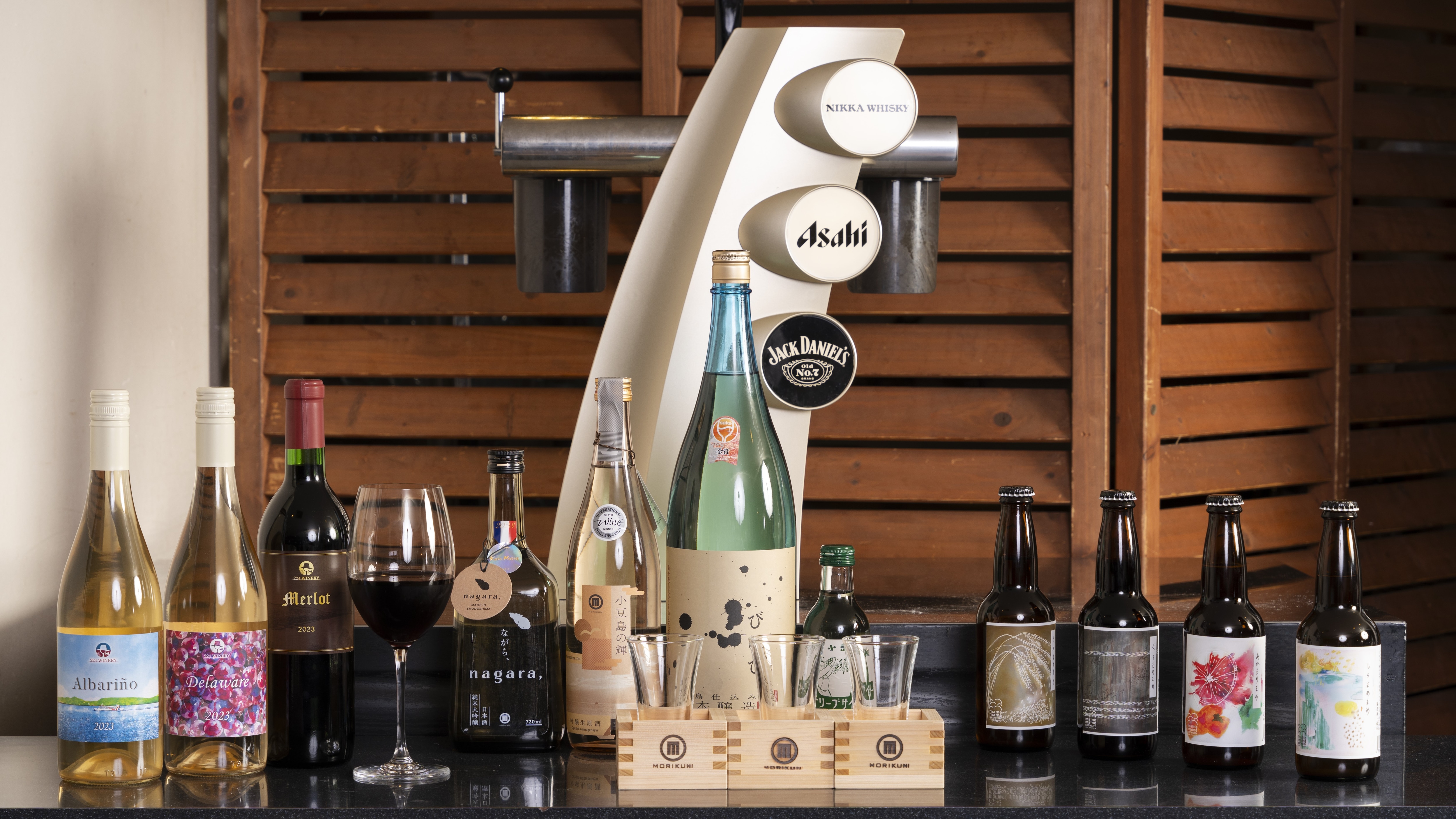 [Dinner buffet] Alcohol from Shodoshima