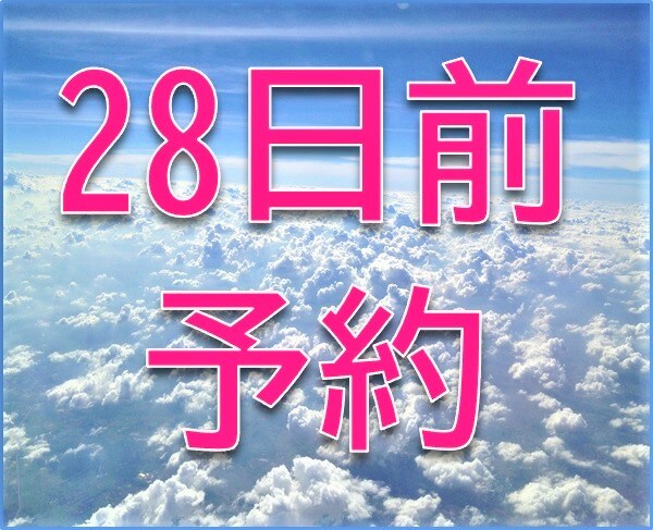 [Reservation 28 days in advance]