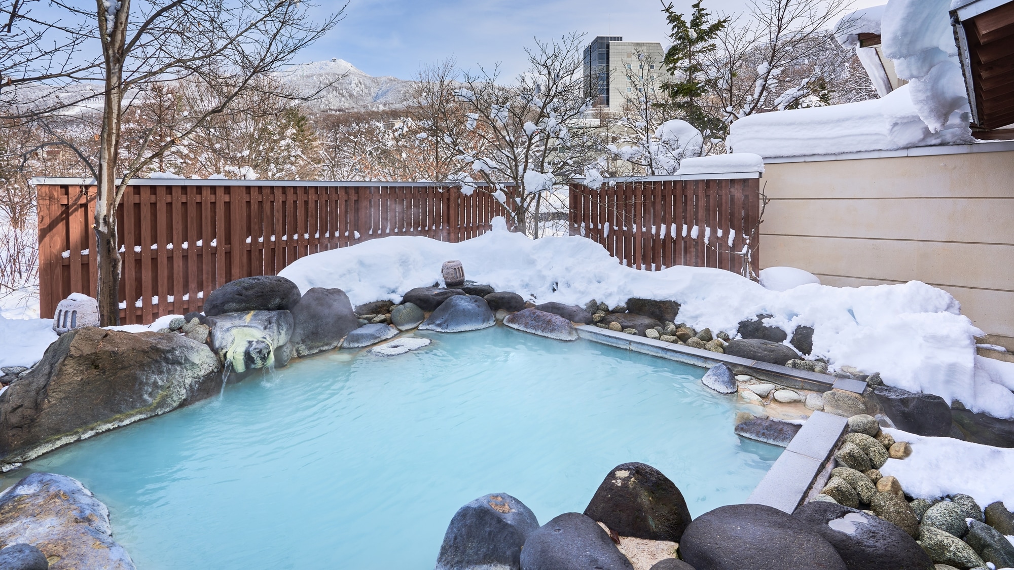 Winter detached bath 108 steps / open-air bath