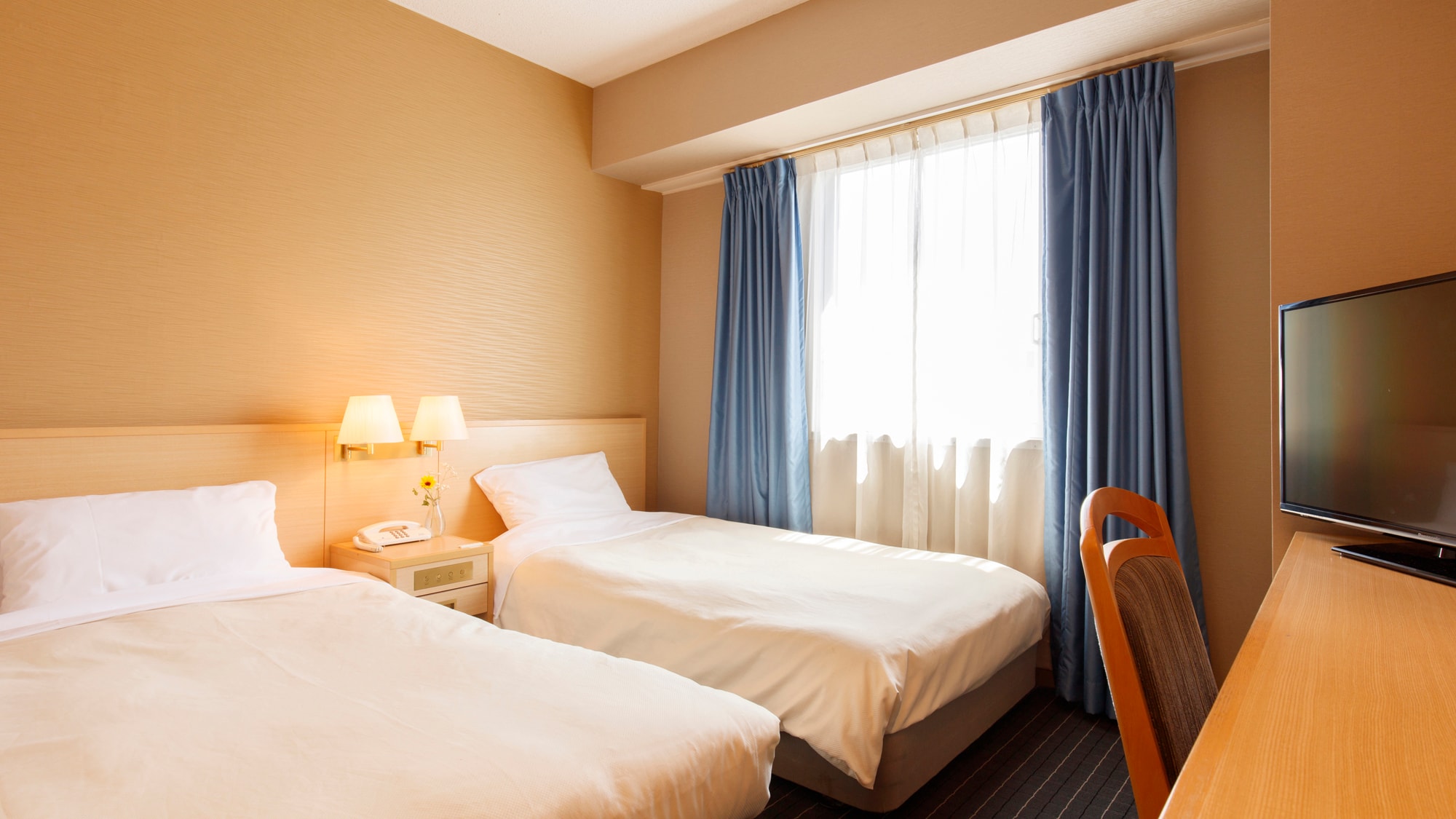 ■Twin room・14-15 square meters