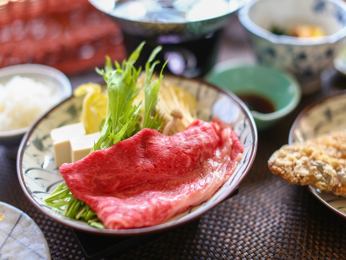 Awaji beef shabu-shabu