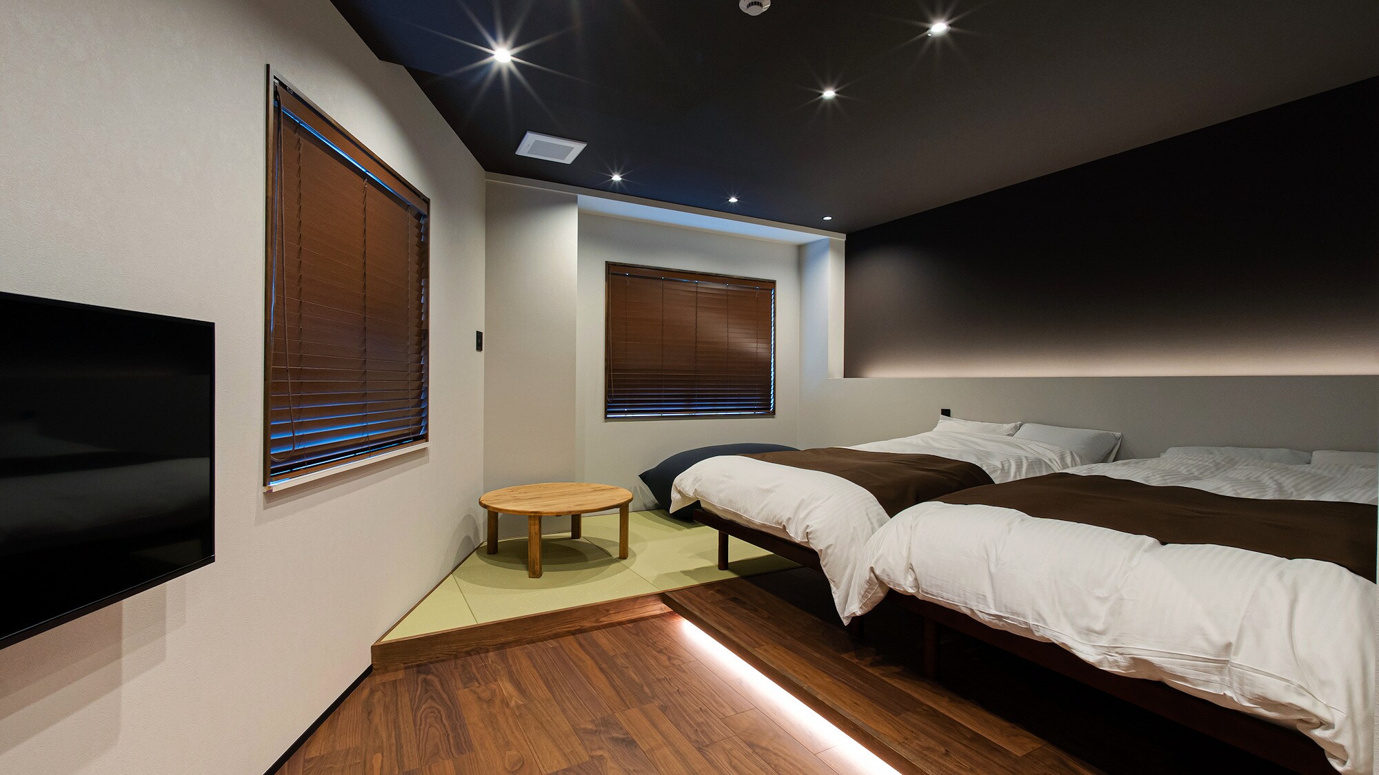 [Room] Non-smoking / Japanese modern Japanese-Western style twin room / Capacity 1-2 people