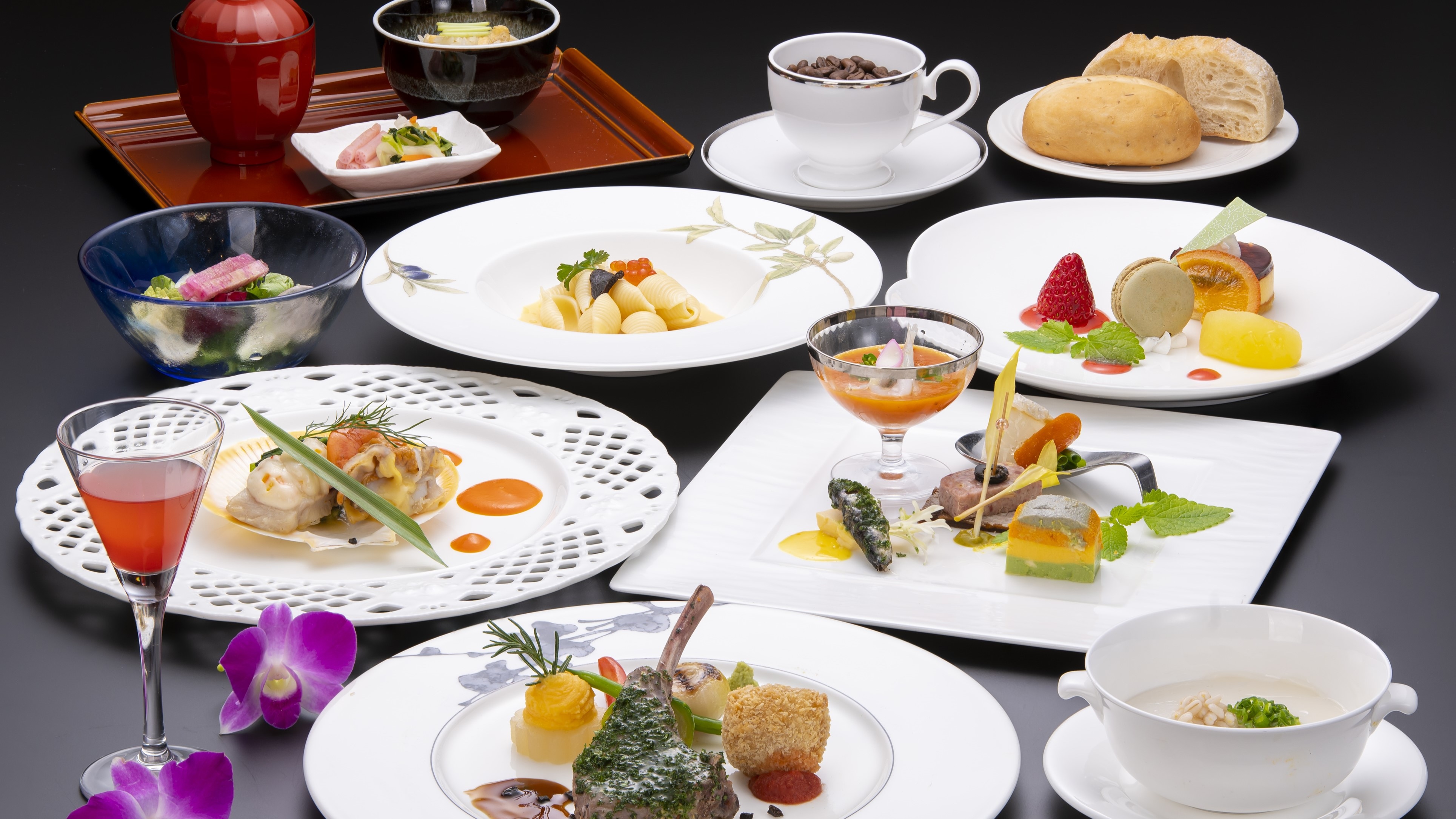 ★Example of dinner course meal