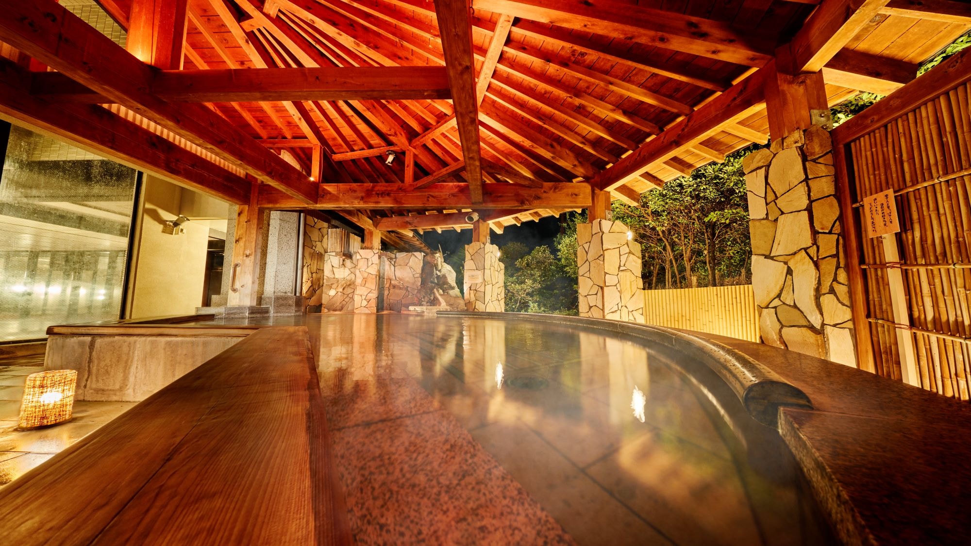 Open-air bath (for men)