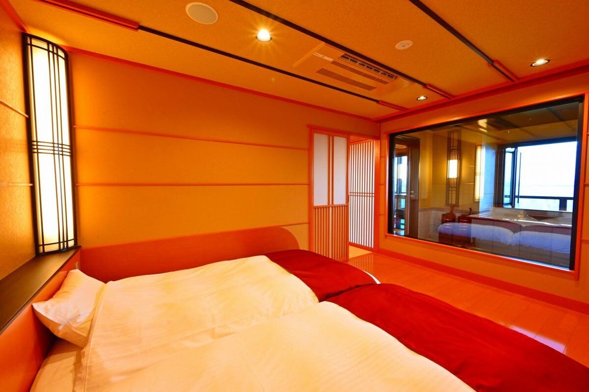 5th floor premium floor Japanese and Western room with hot spring open-air bath