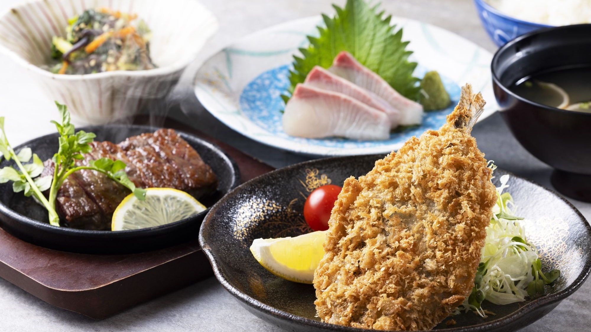 【런치・디너】마루코토 사세보 정식