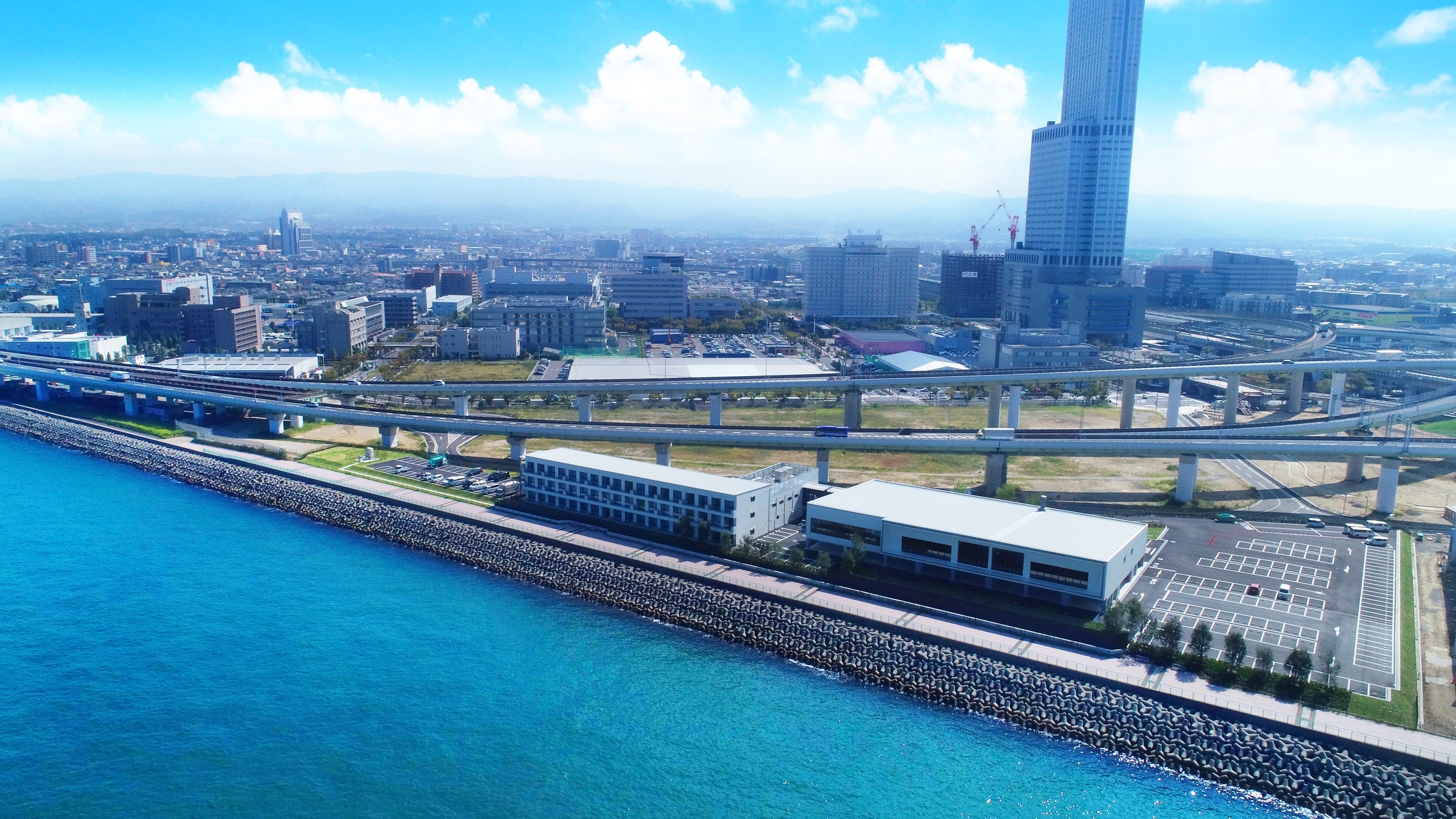 [Henn na Hotel Kansai Airport] Exterior (aerial view)