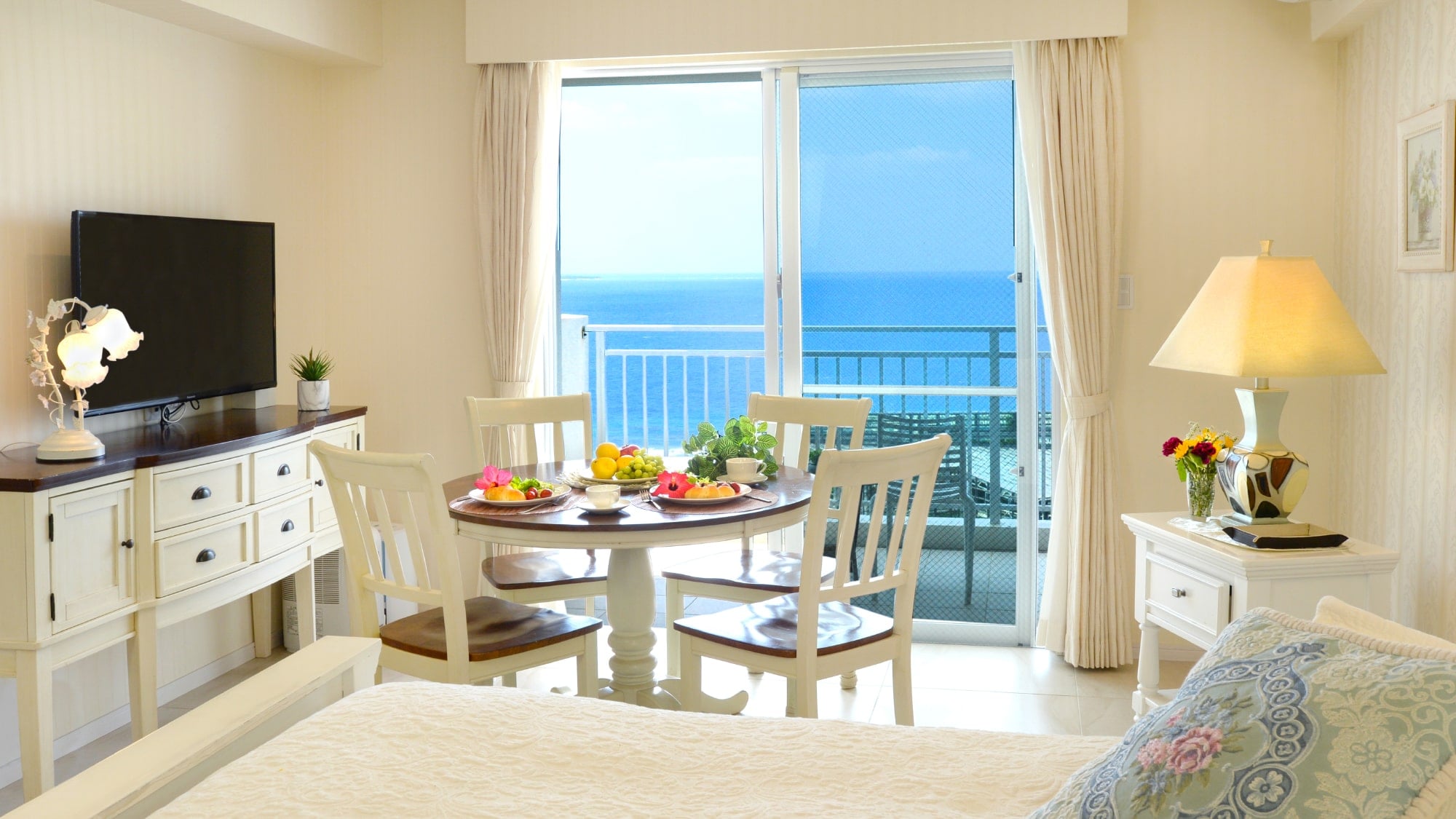[Ocean view] Corner twin