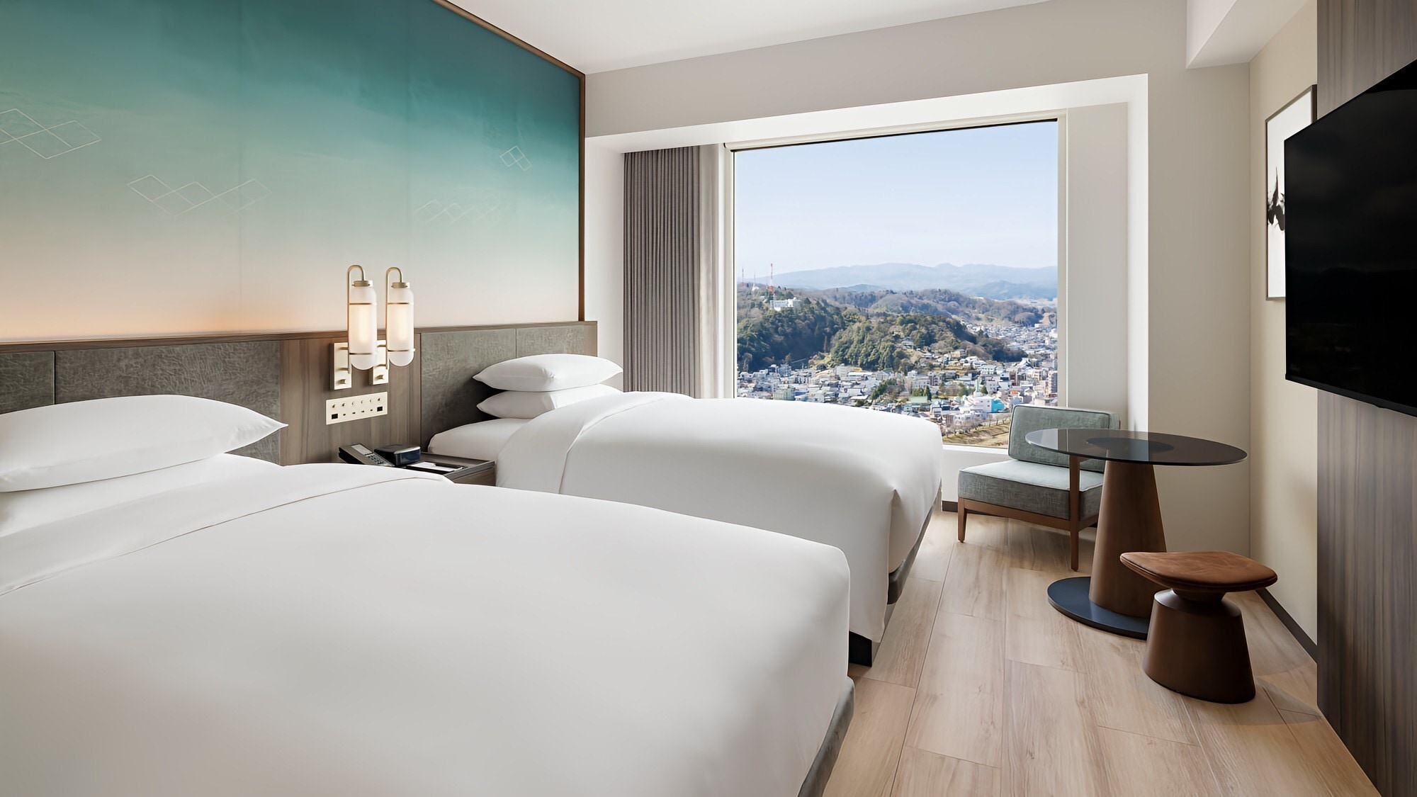 ■ Superior Room (Twin) / 25 square meters room with two double-sized beds *No daybed