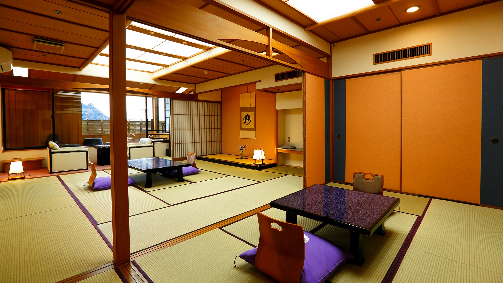 Guest room with open-air bath "Kikyo"