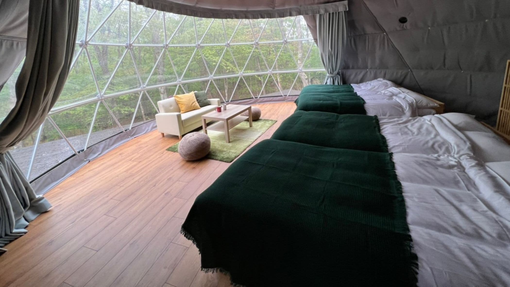 Dome Tent Deluxe View