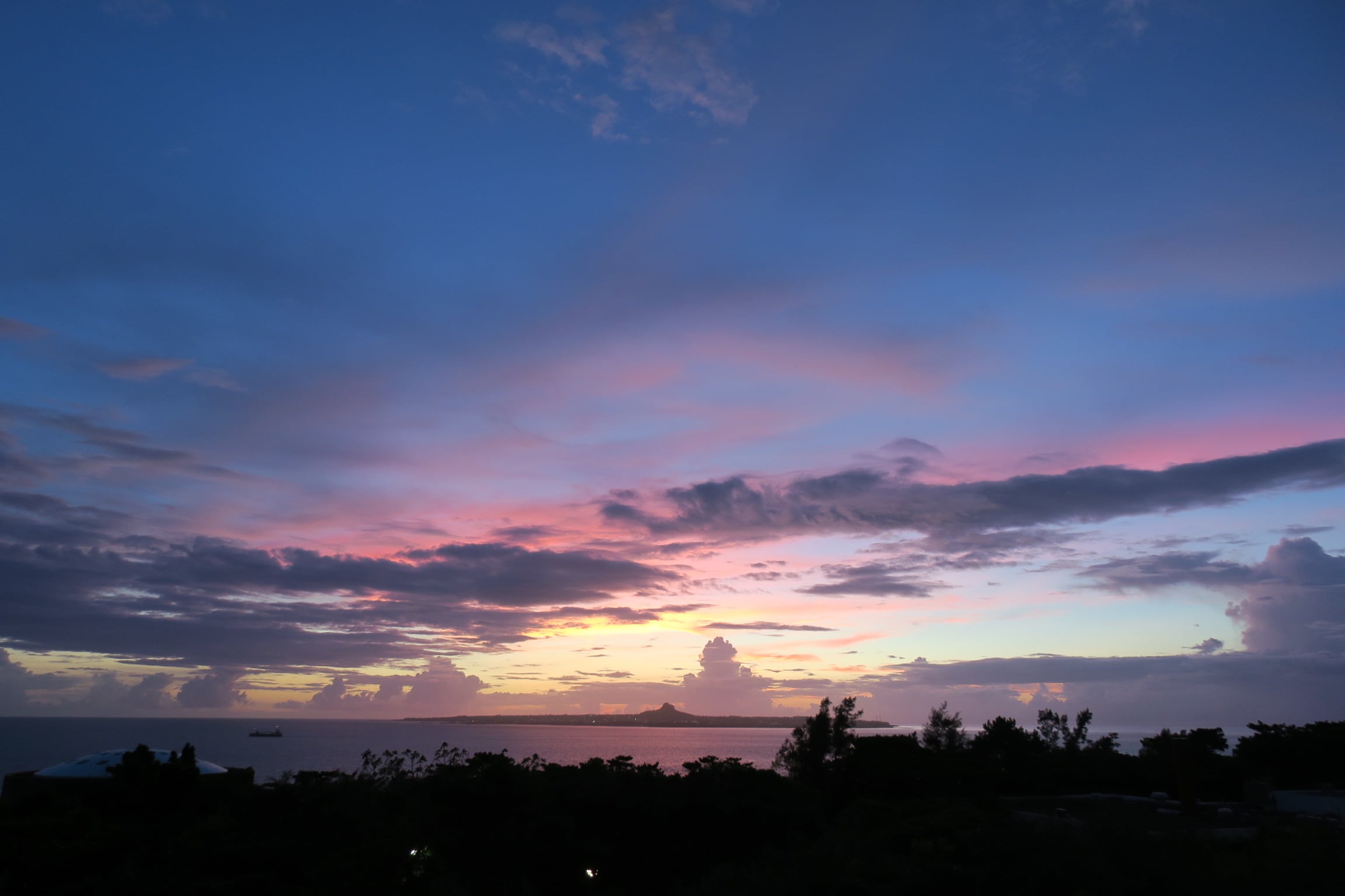 The view from Loconia Terrace
