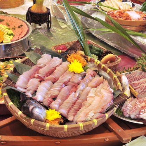 自助晚餐