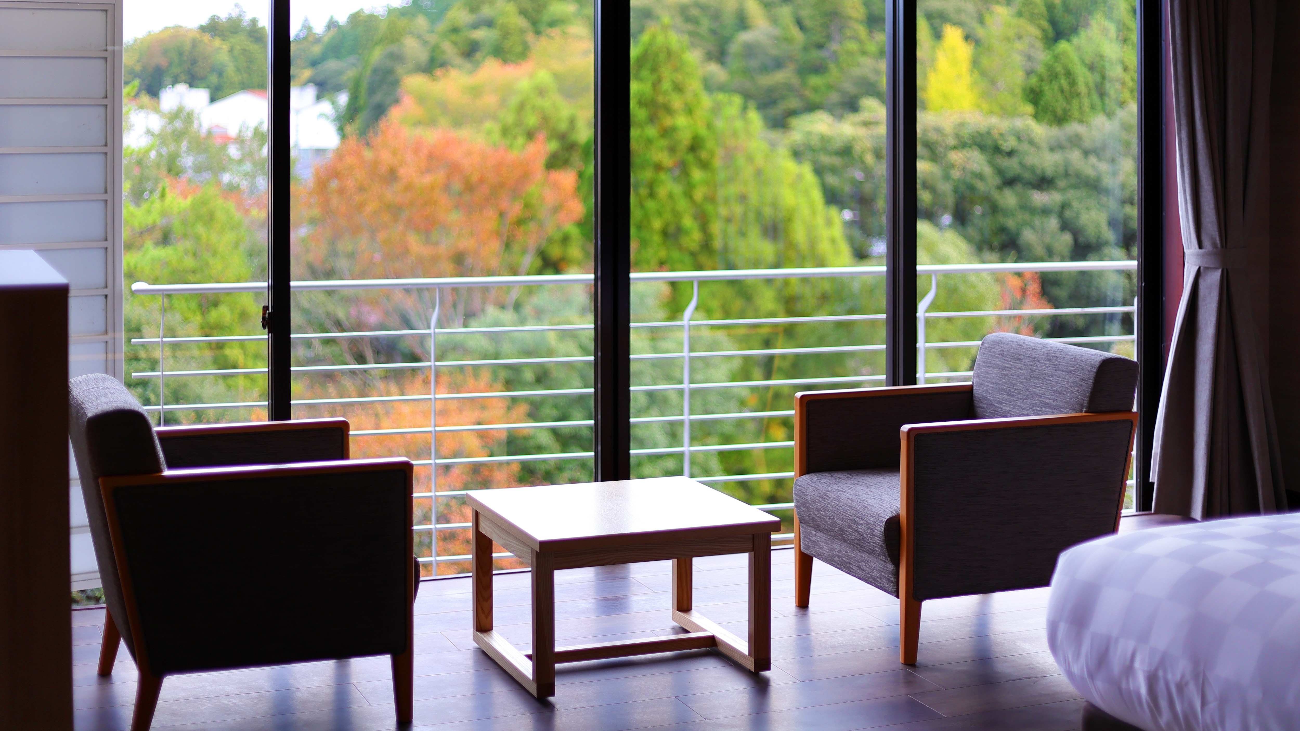 Modern Japanese style twin room