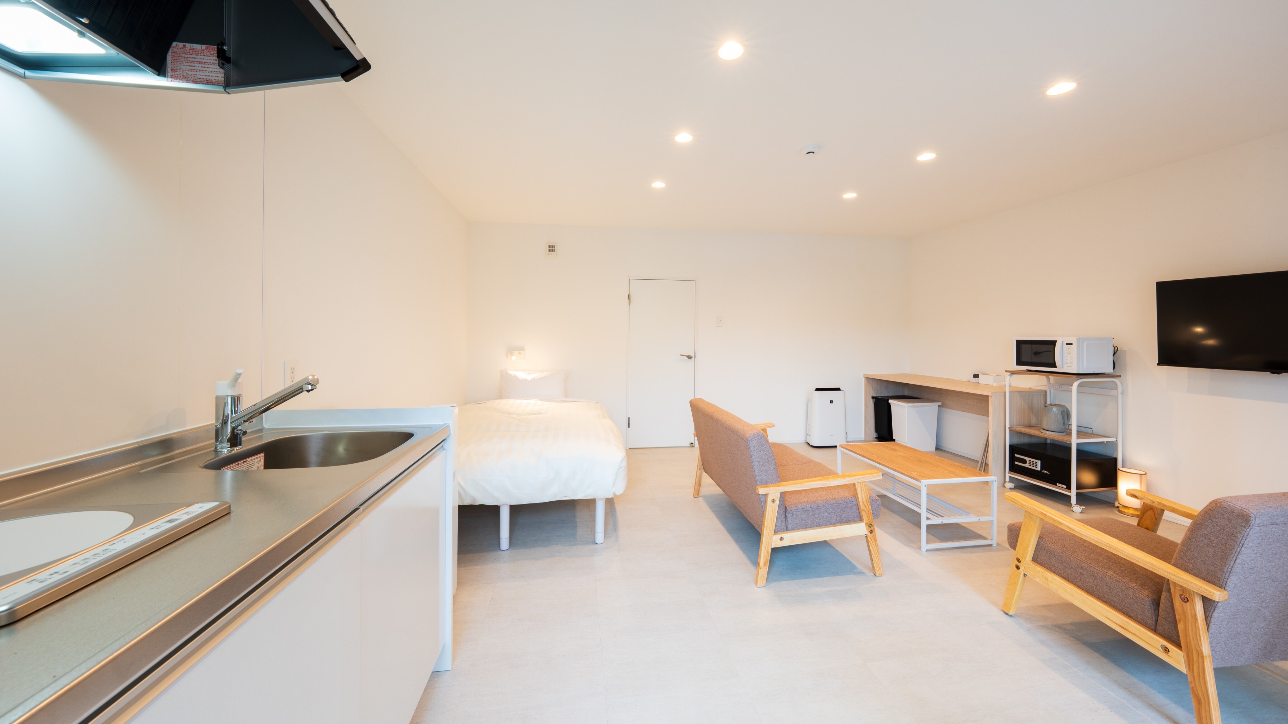 트윈룸《주방 첨부/2간/금연》