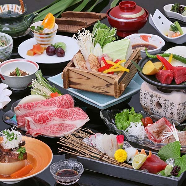 Japanese black beef ☆ meat kaiseki