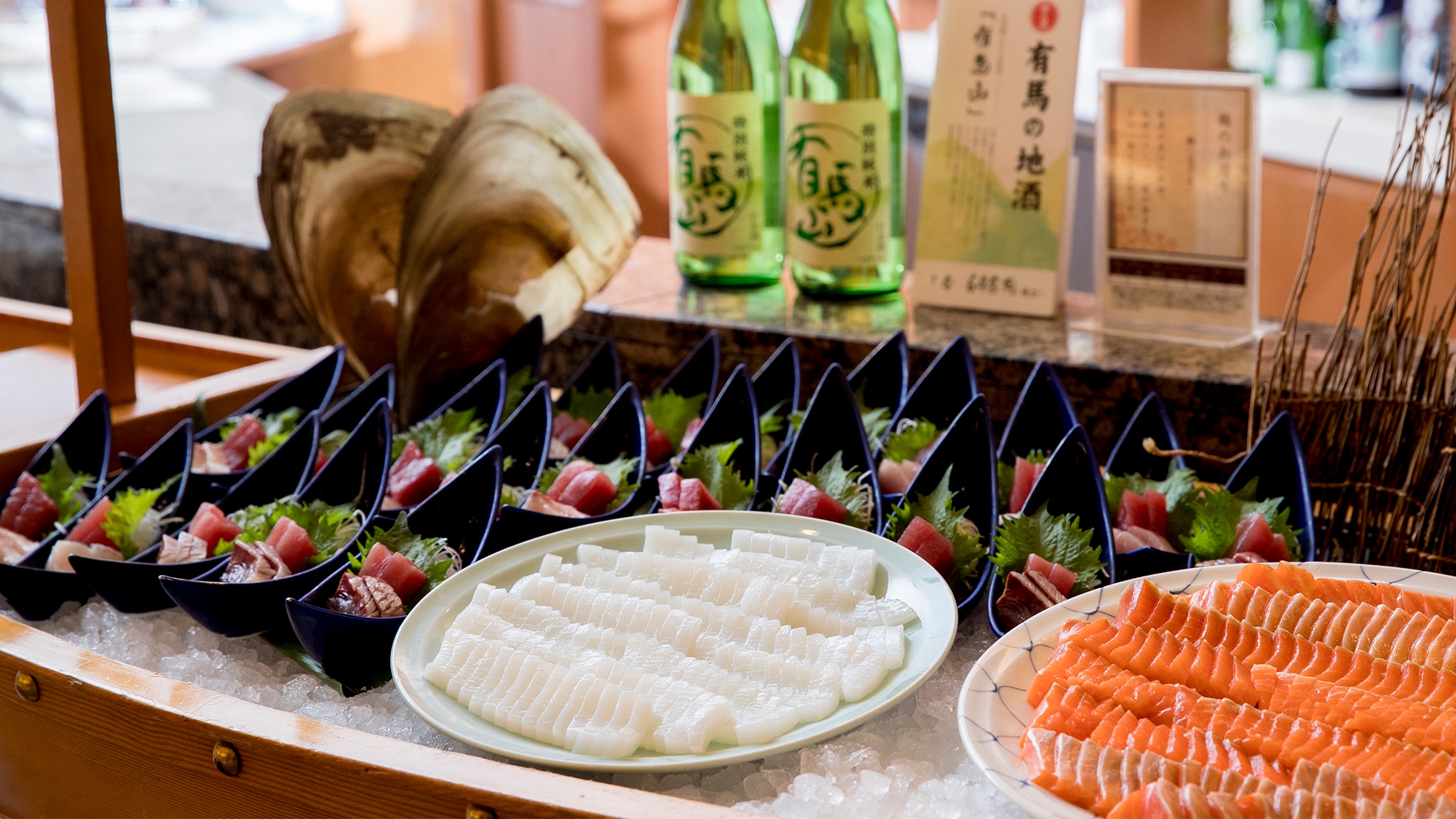 "Arima Shikisai Prasmanan" Sashimi Musiman