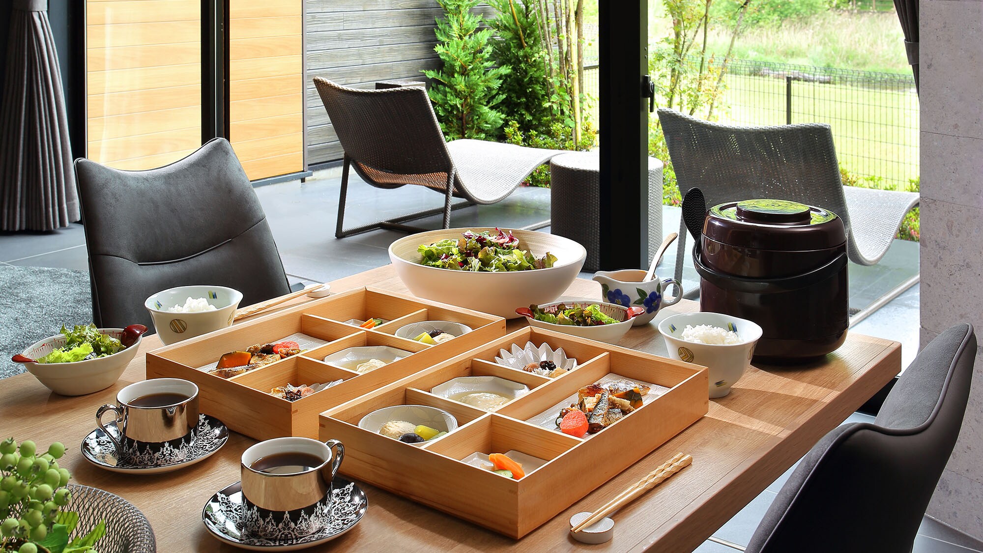 別墅早餐：日式便當盒“KUREHA-CO Zen”