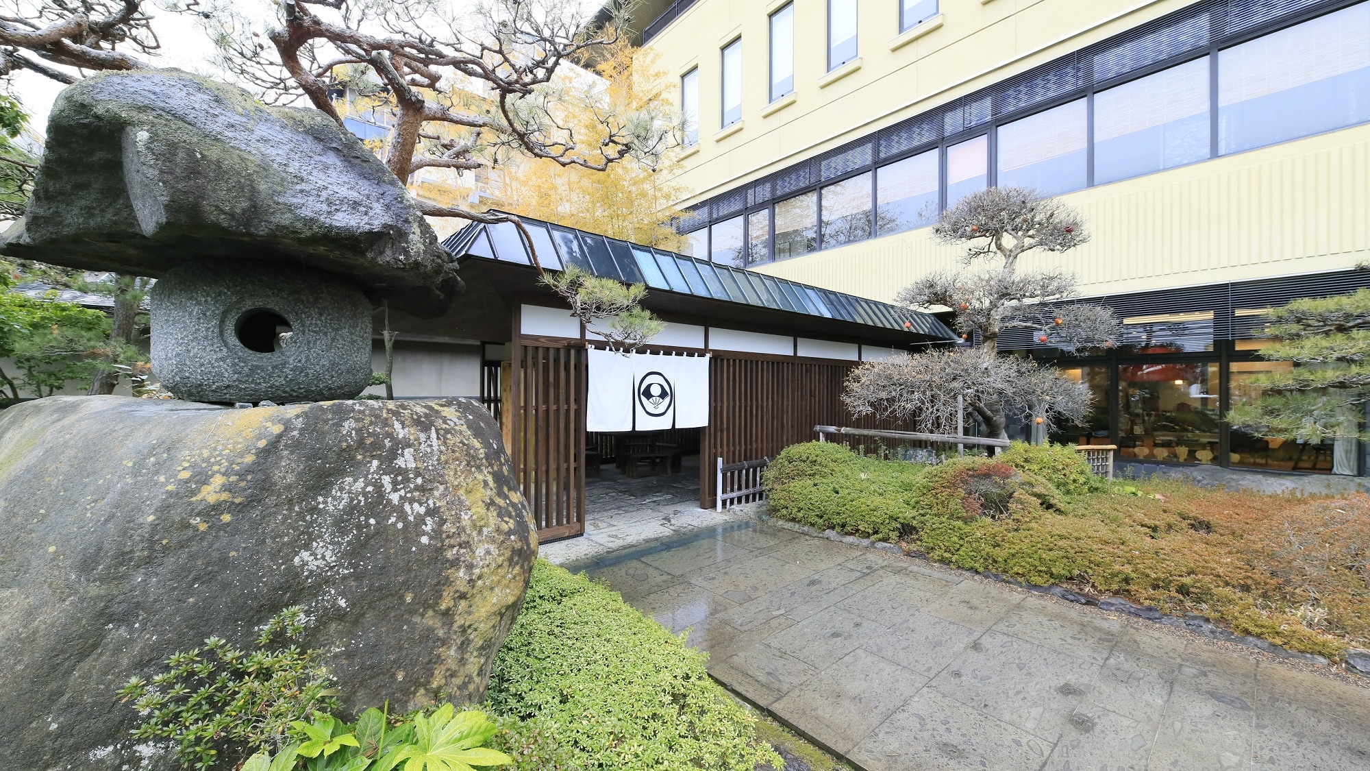 Hotel entrance