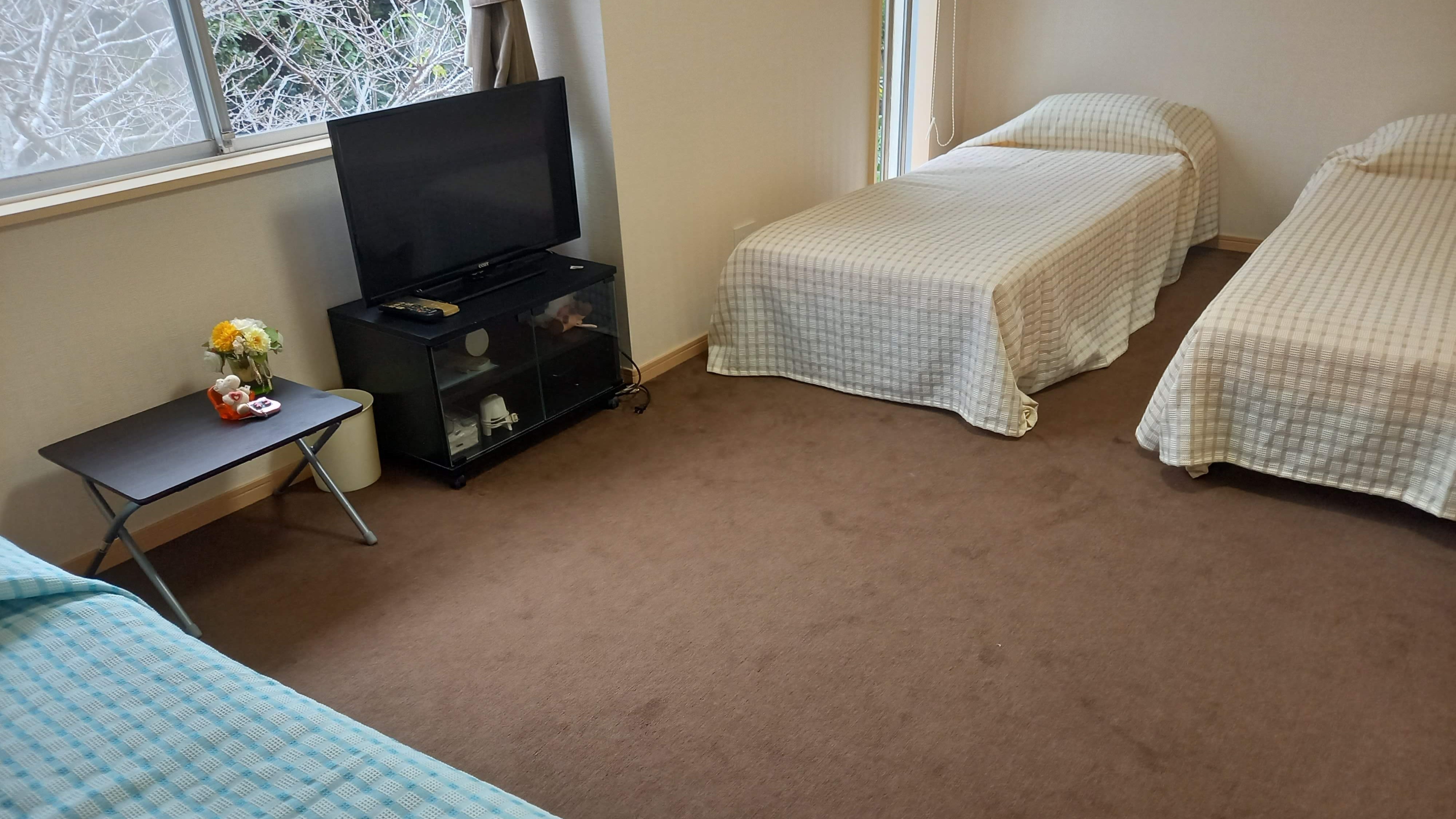 * [Triple Room] A spacious room where you can spend time comfortably with your family or friends.