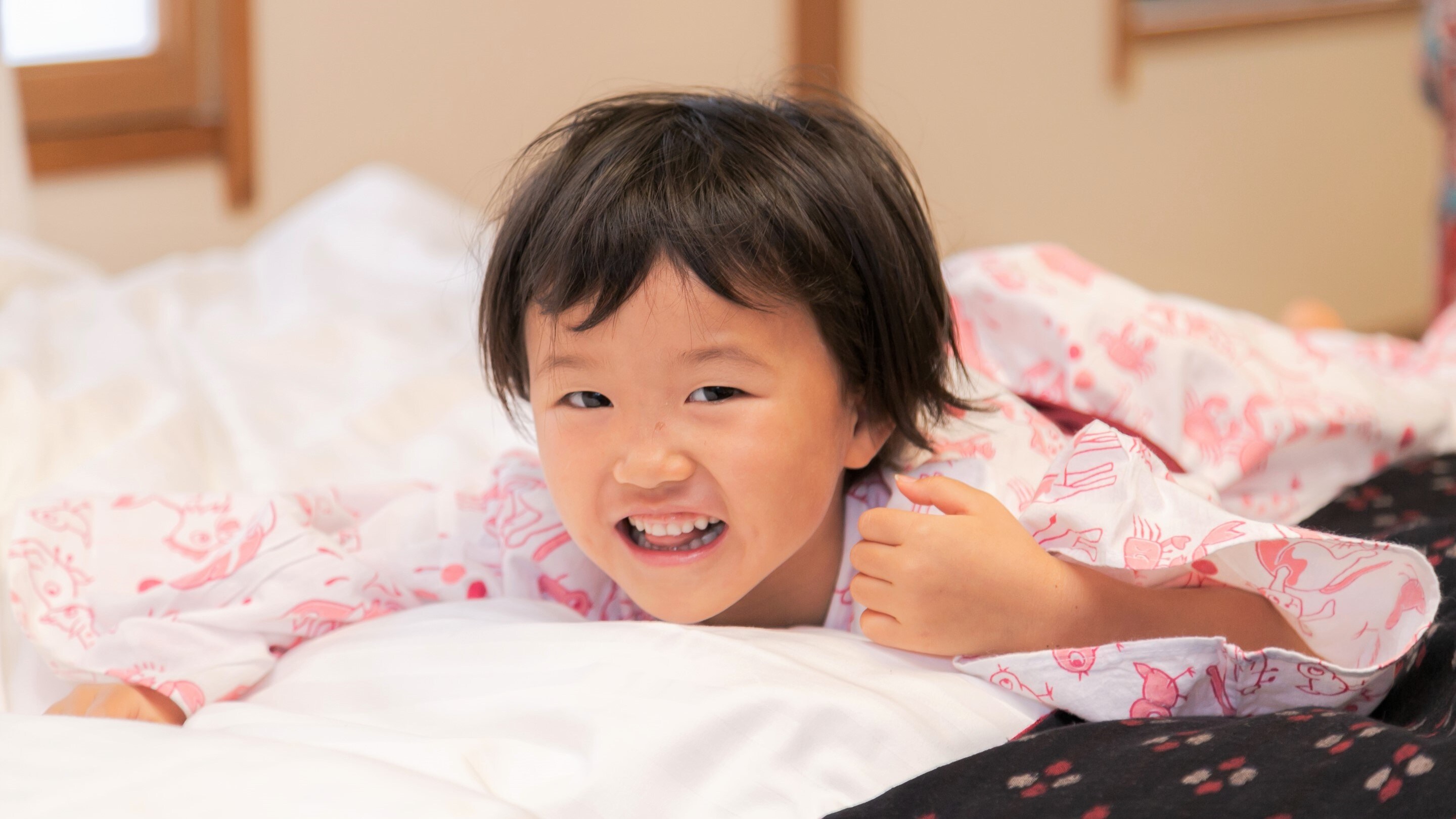 Japanese-style twin bed