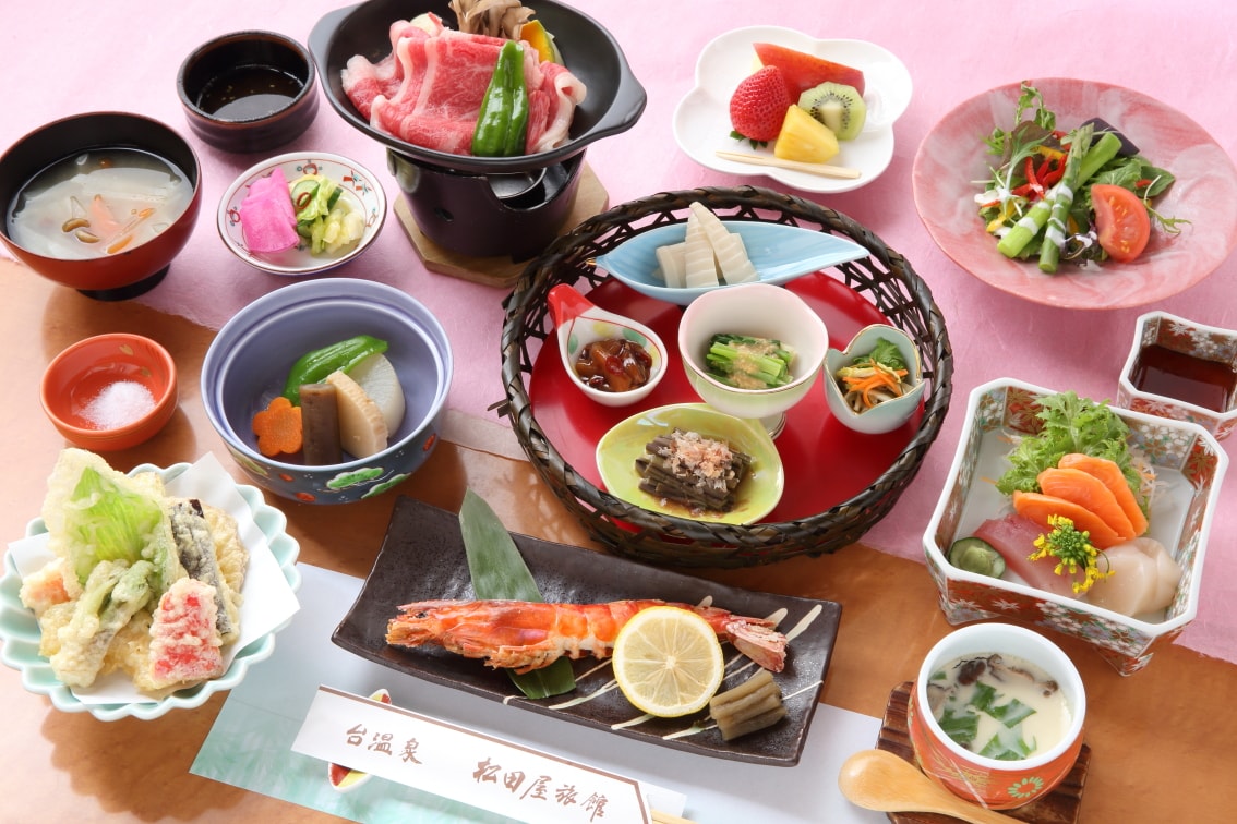 Creative Japanese cuisine "Yumori no Feast (formerly: Hanamaki Kura Gozen)" Yumori no Feast (formerly: Hanamaki Kura Gozen) An example of the spring menu