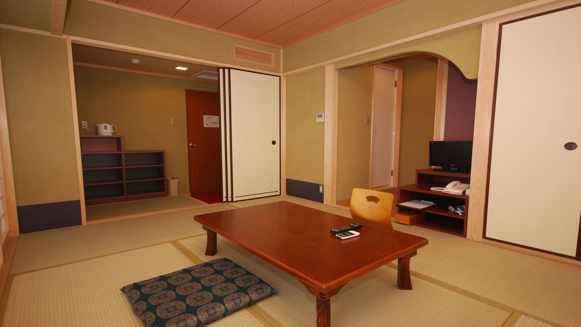 Kamar bergaya Jepang modern Jepang 6 tikar tatami (dengan bak mandi dan pancuran / toilet / Gedung Selatan)