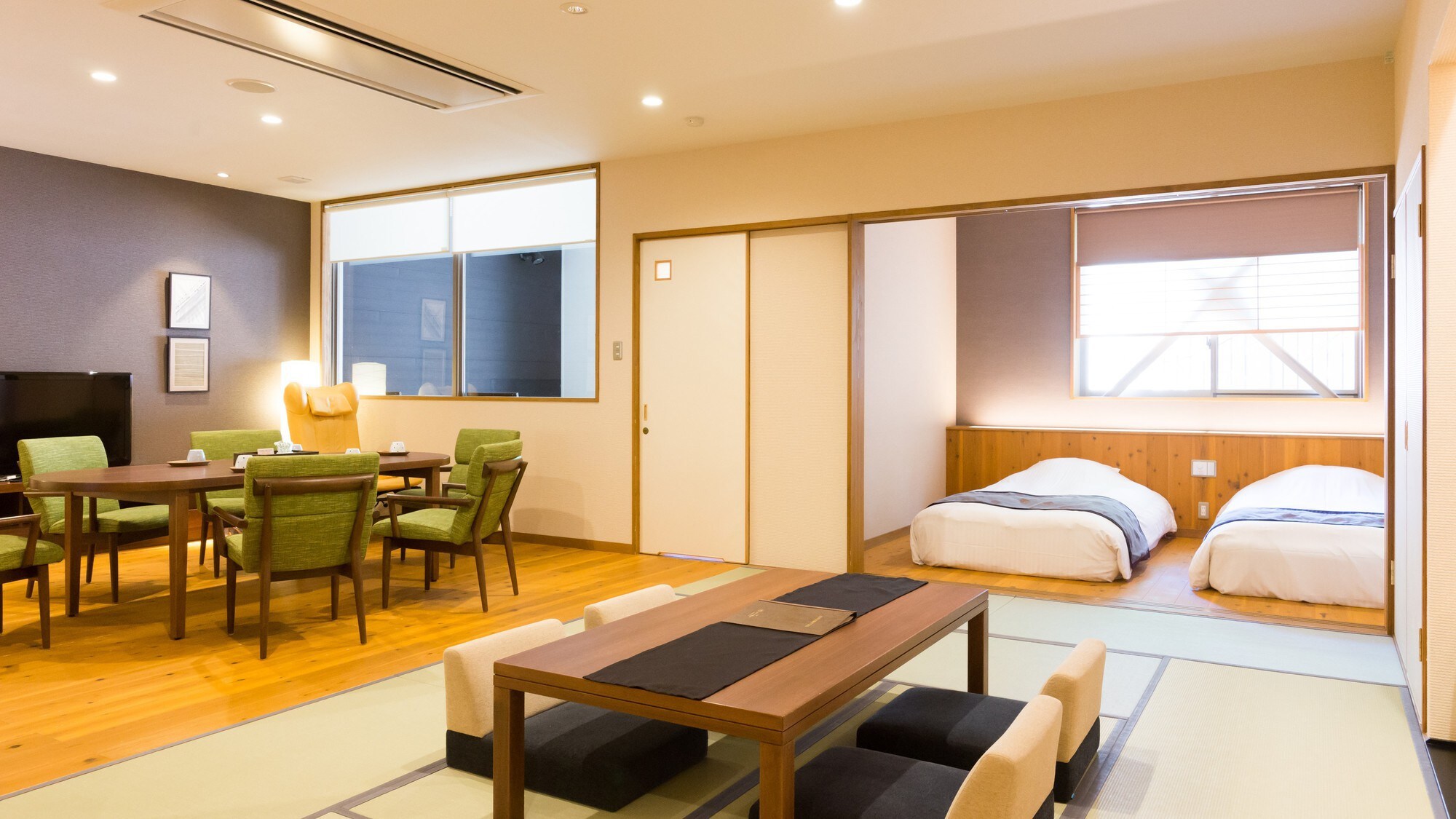 [FUUKA Suite] Guest room with hot spring cypress bath