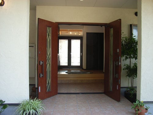 entrance