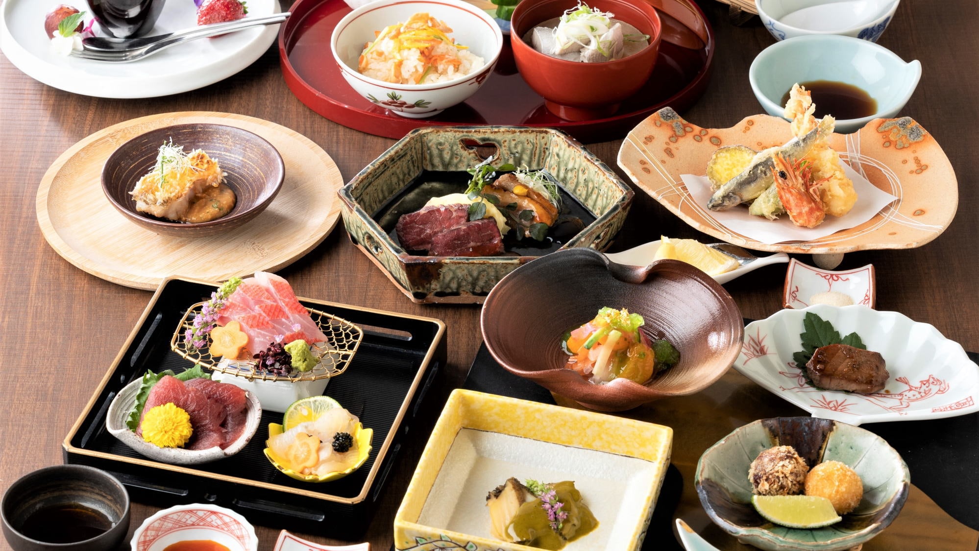 Winter special creative kaiseki meal *Image