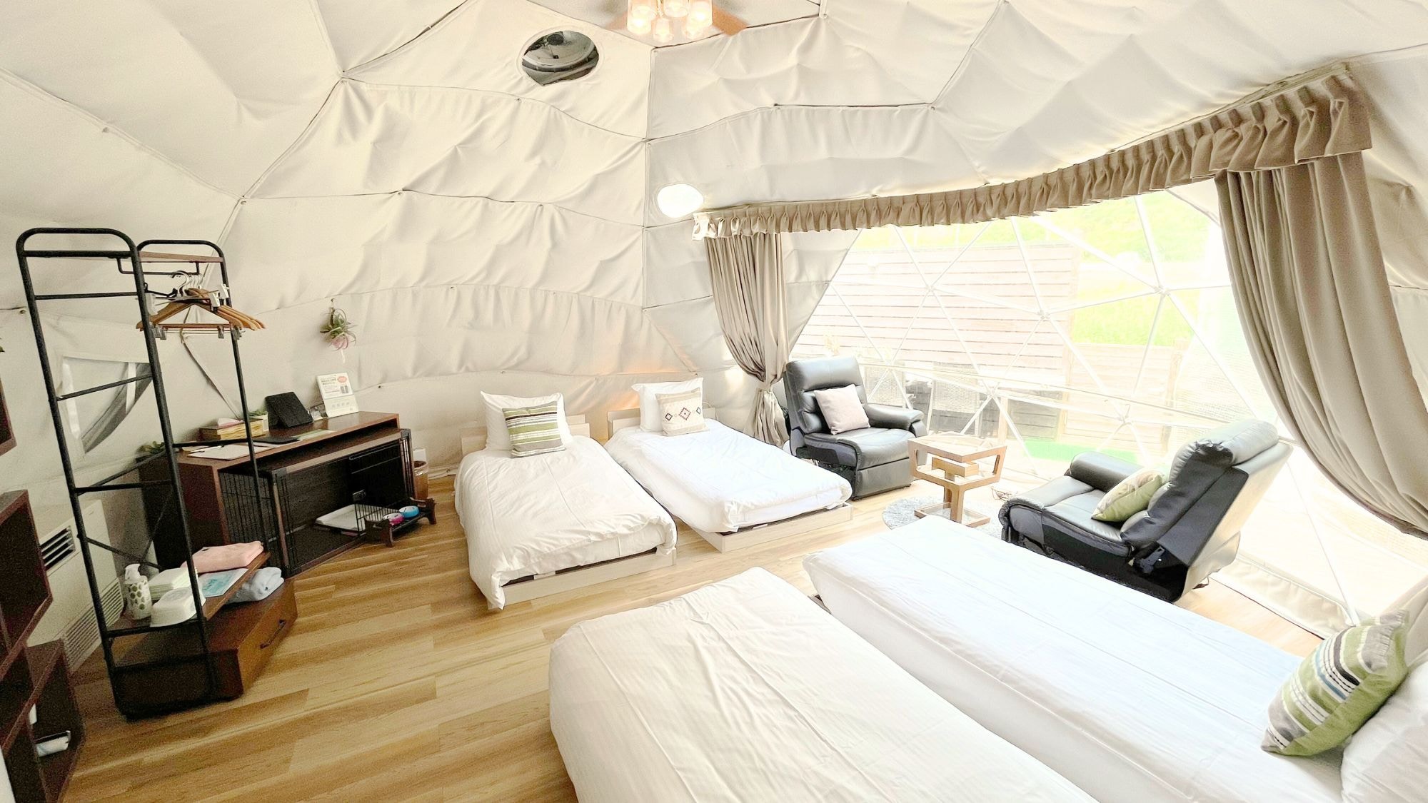 [Hewan peliharaan diperbolehkan!] Glamping (termasuk pemandian terbuka dengan air panas alami)