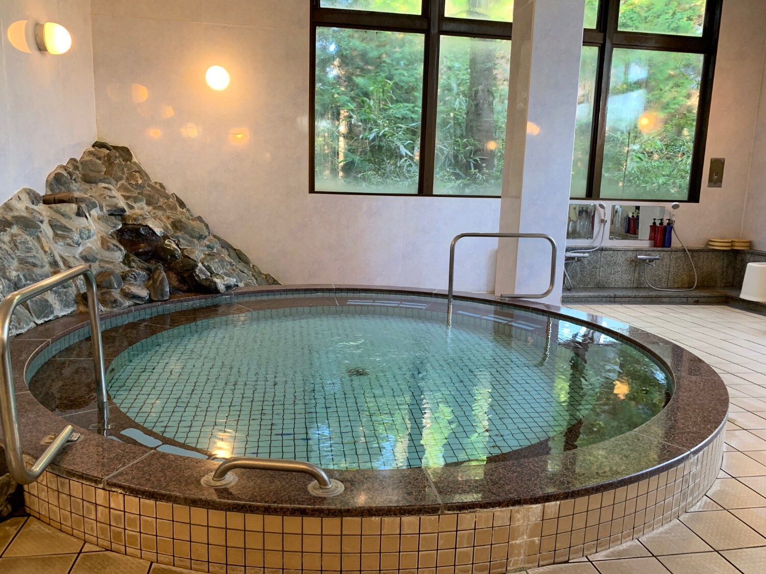 Large communal bath