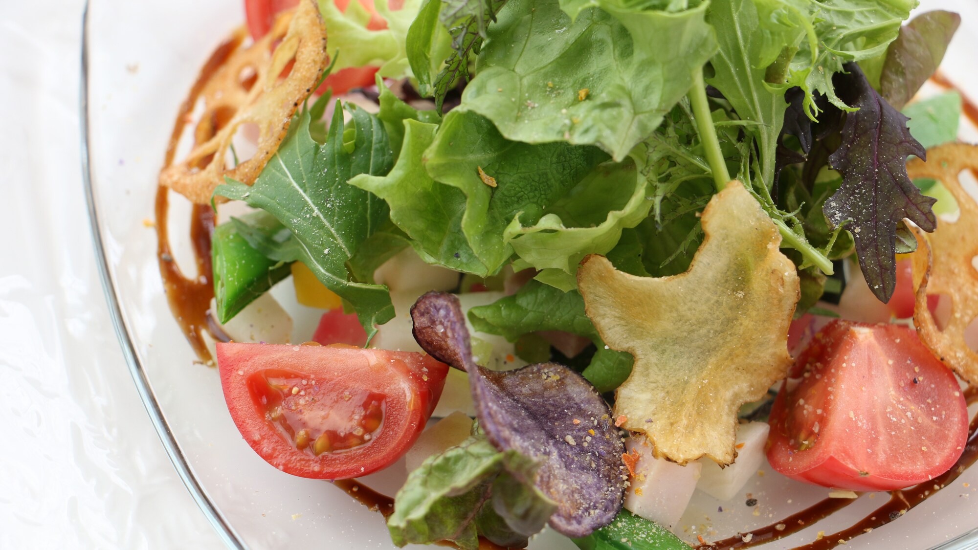 Supper_Eucalyptus salad with ingenuity in how to cut and cook! The taste of vegetables is brought out!