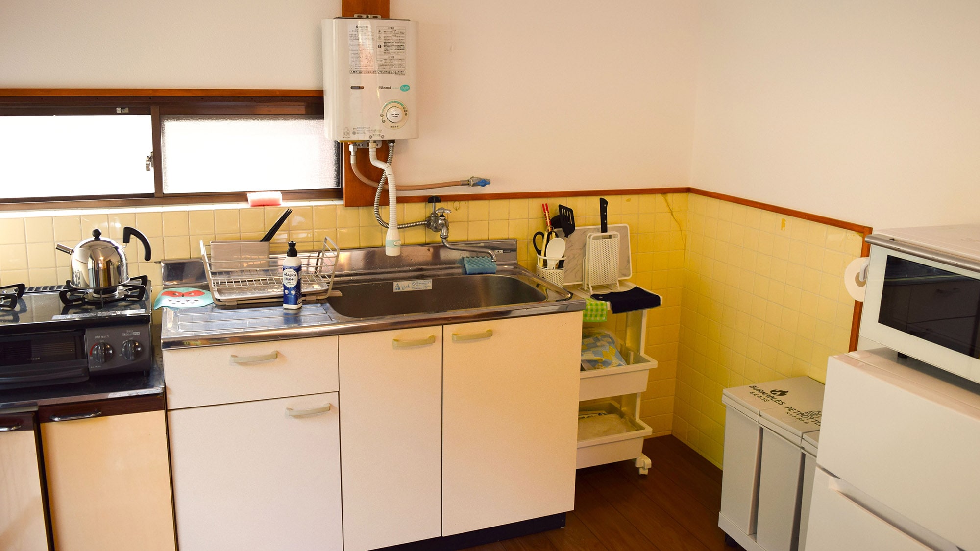 ・[Kitchen] Enjoy cooking time together ★ Fully equipped kitchen for easy movement