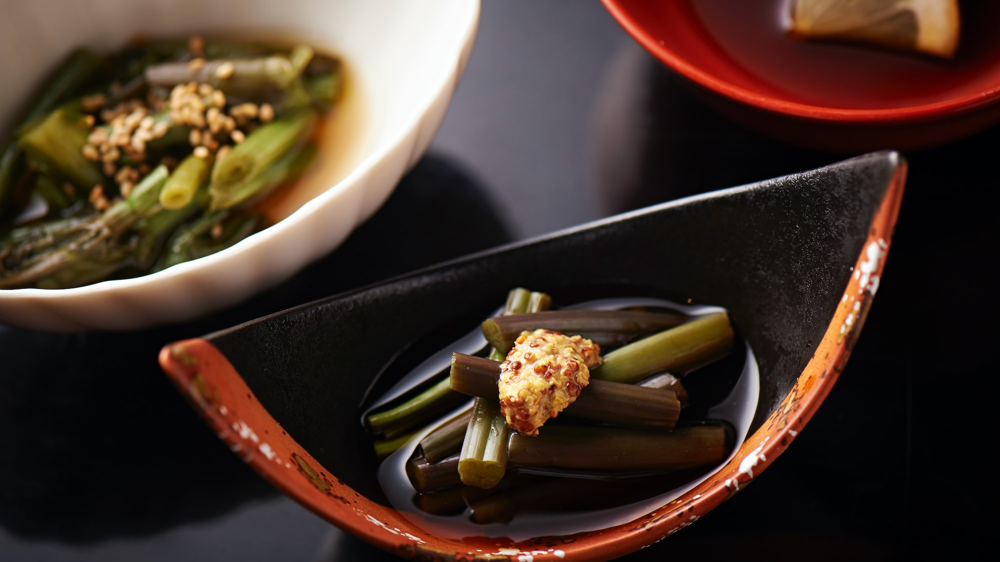 A masterpiece made with seasonal vegetables prepared by the proprietress herself
