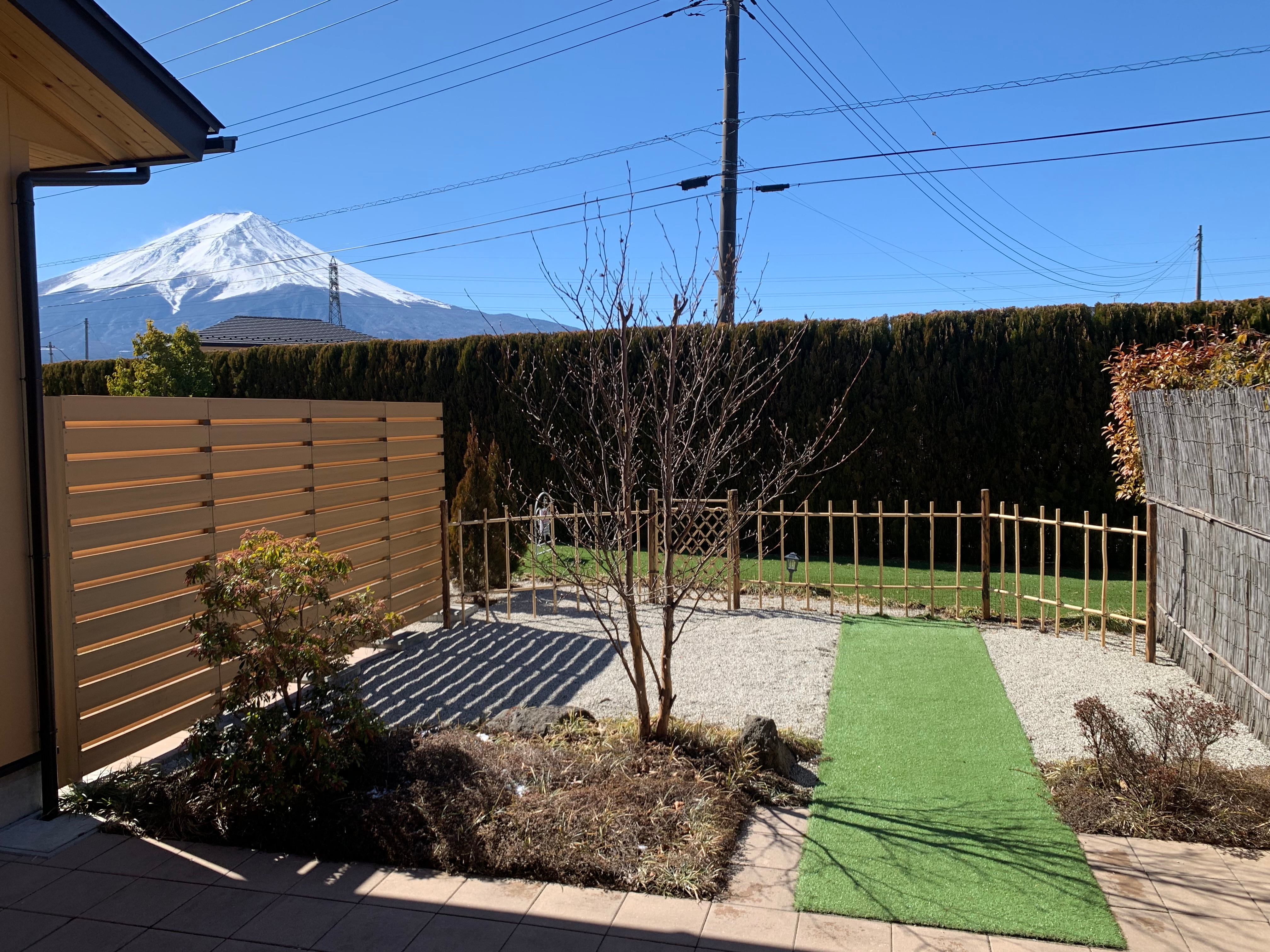 View from the garden terrace [Standard double]