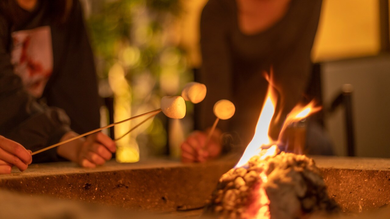 Marshmallow roasting experience