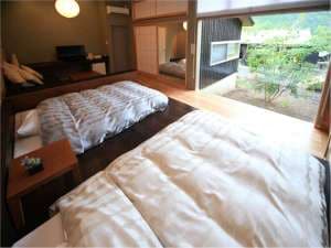 [Limited to 2 groups per day] Separate guest room with semi-open air, towel amenities included, Moegi F (example)