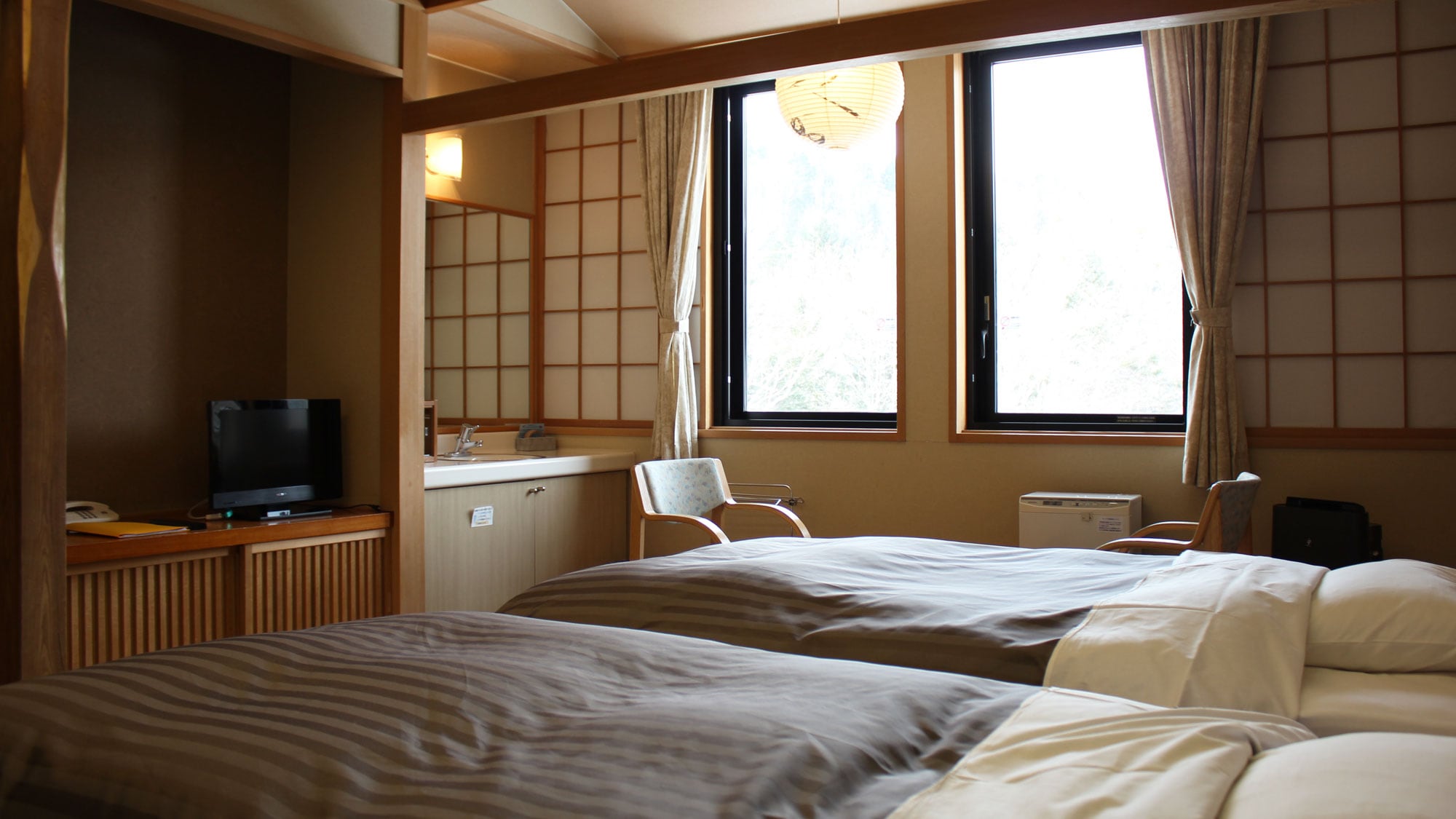 [Forestry Hall ◆ 8 tatami Japanese-style twin room]
