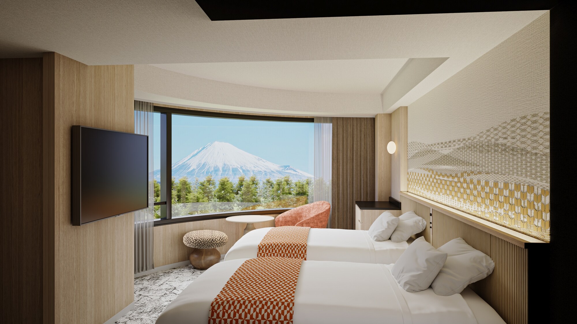 Corner Twin Mt. Fuji View (Rebranded and reopened in May 2026)