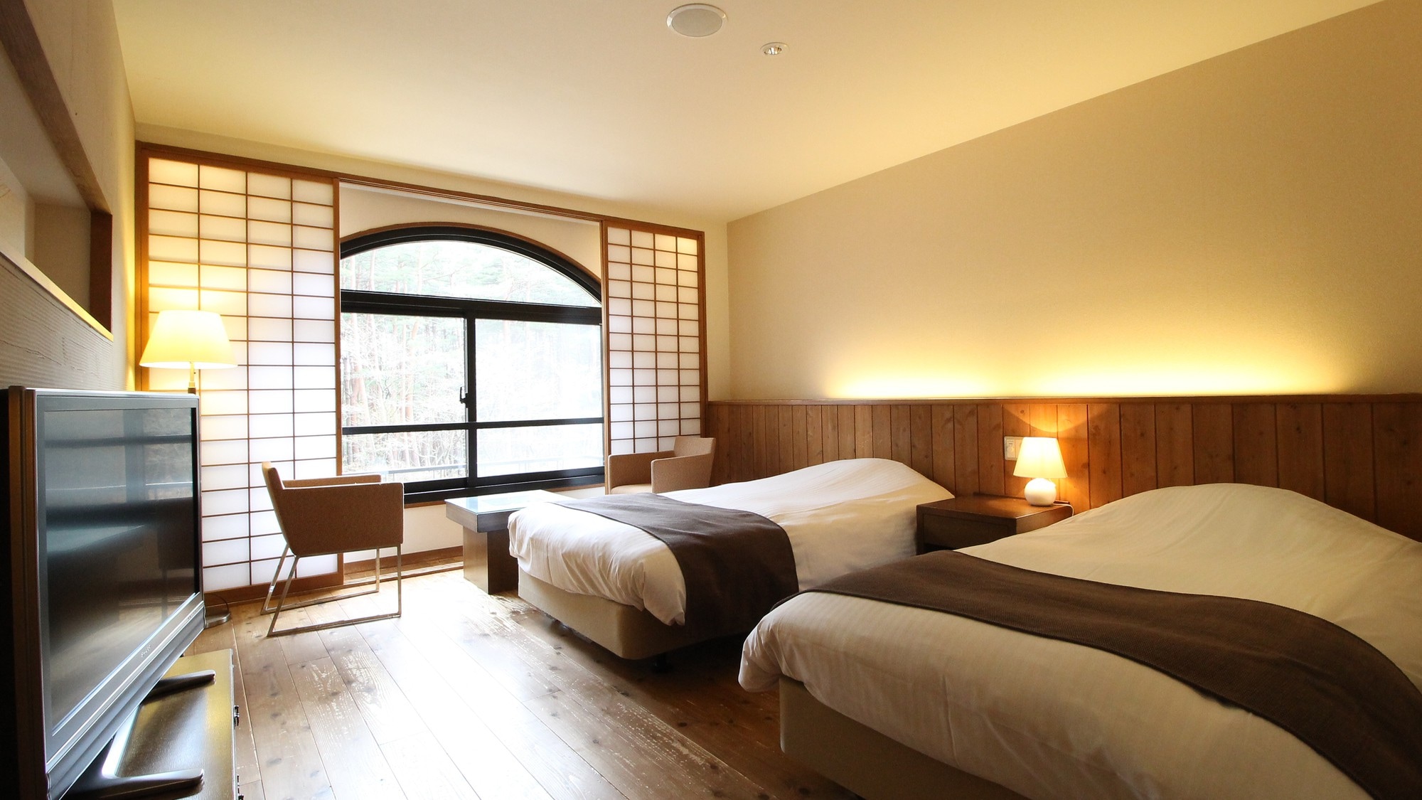 Western-style twin (Japanese modern)
