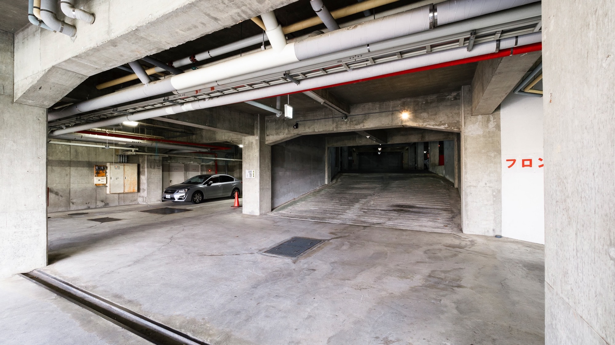 Free indoor parking
