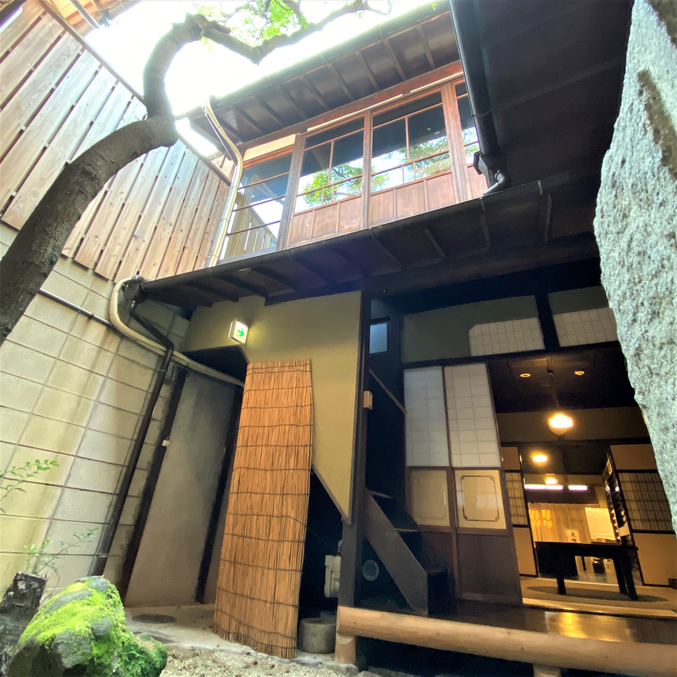 View from the courtyard