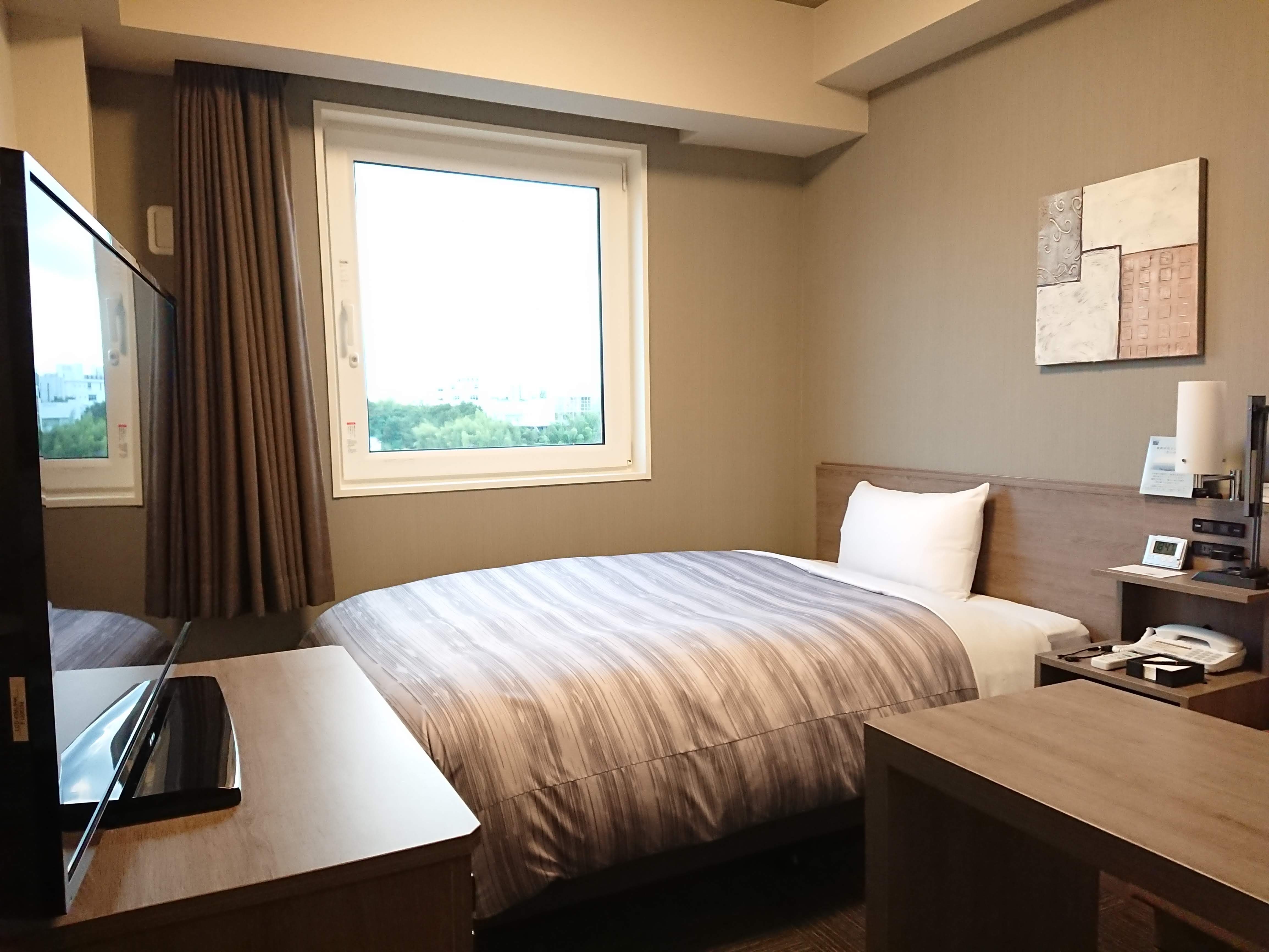[Guest room] Comfort single room 14 square meters, bed width 130 cm