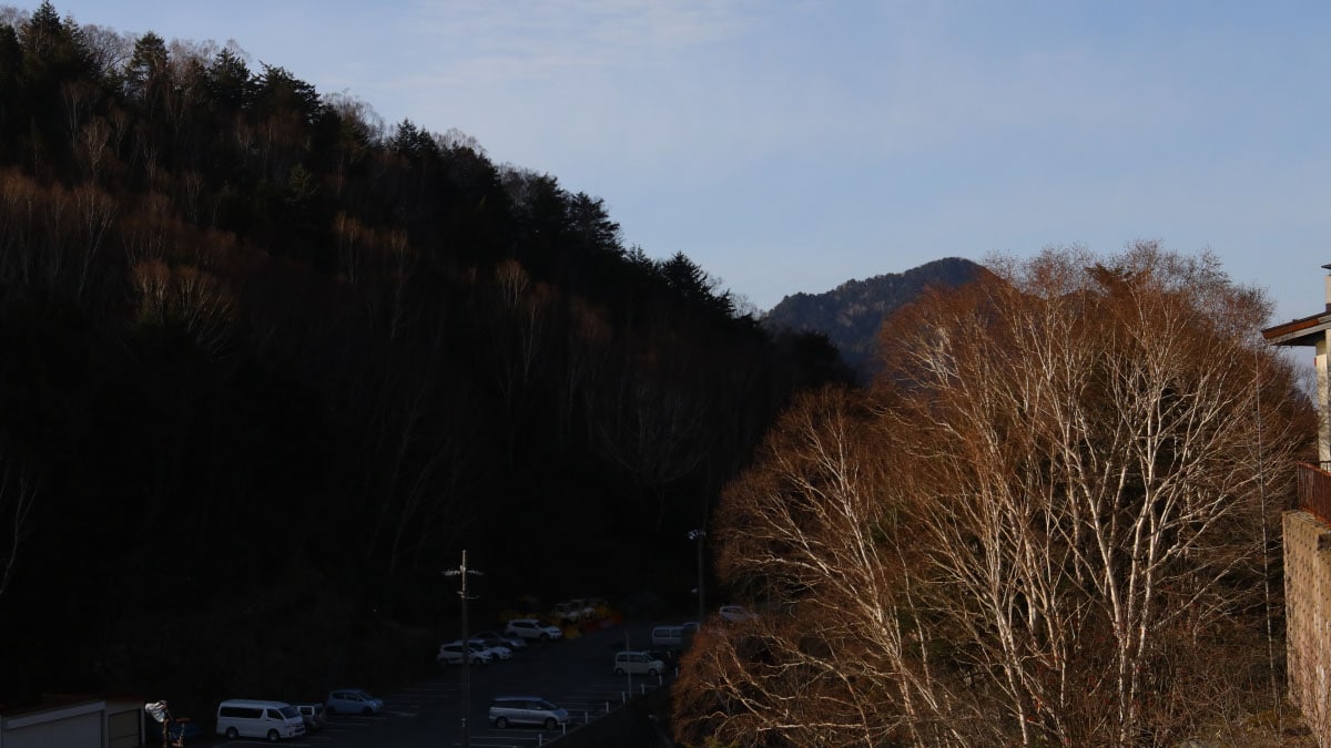 自然景觀：沒有浴室的房間所見景觀範例